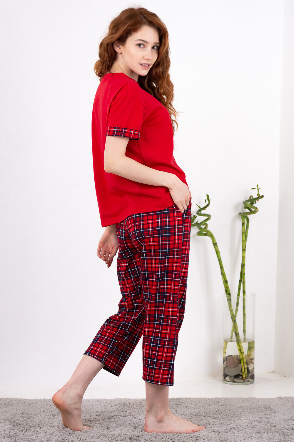 Натали Костюм 428052 Костюм Кэмри красный