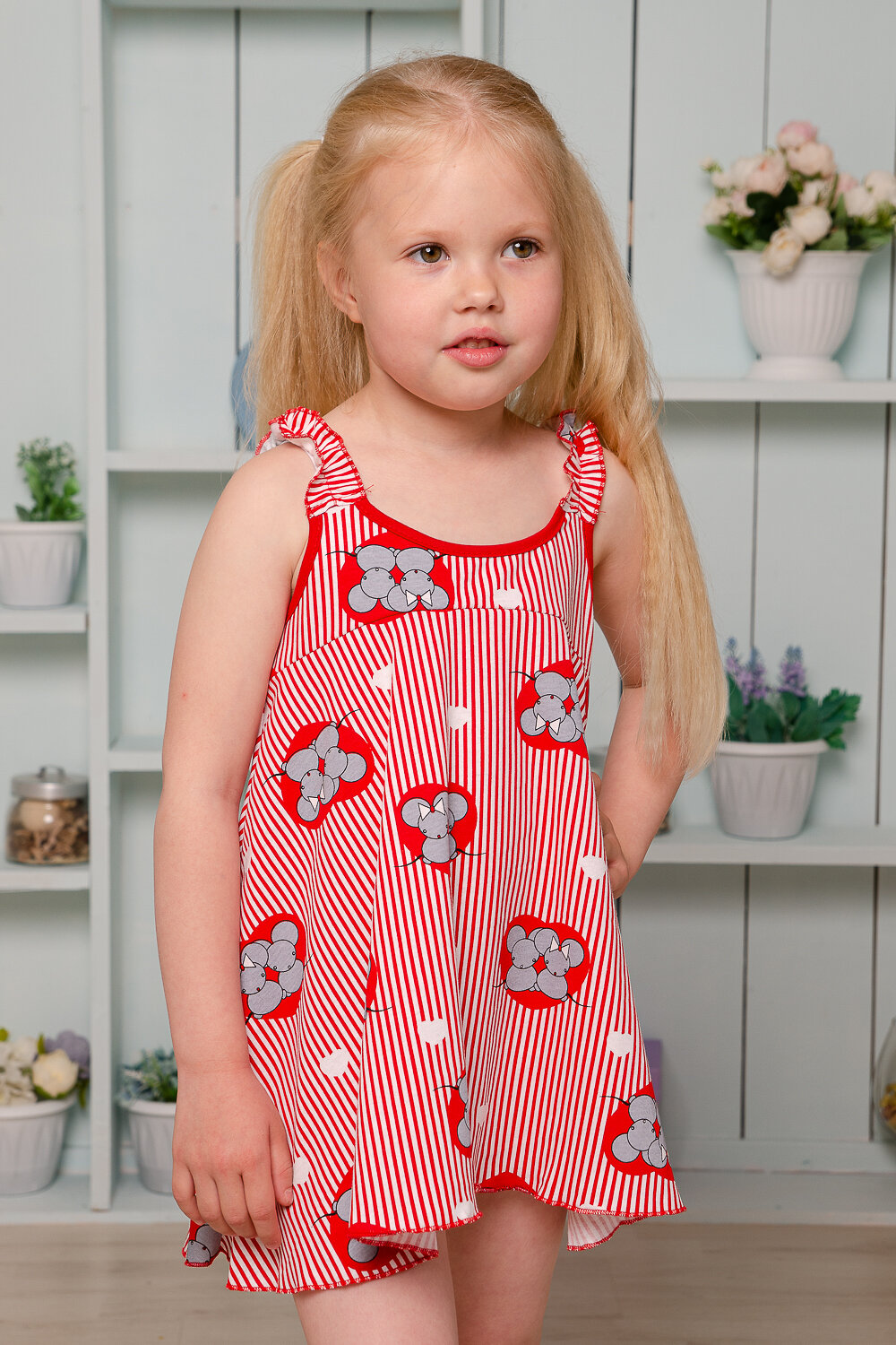 Натали Сарафан 431194 5122 красный