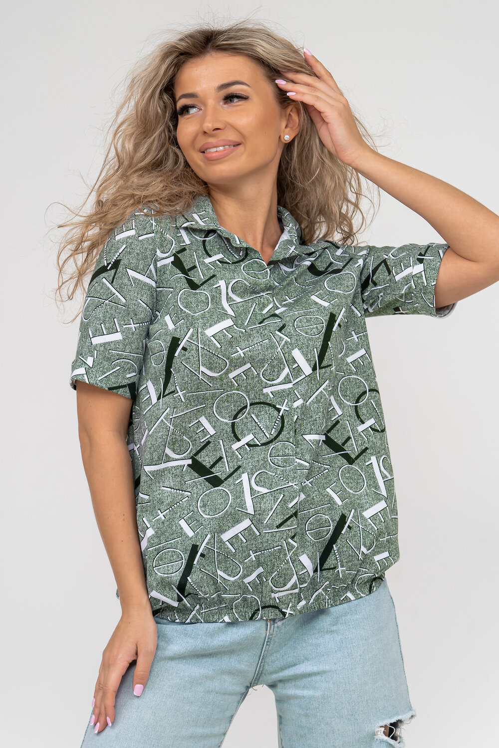 Натали Туника 431260 36540 зеленый