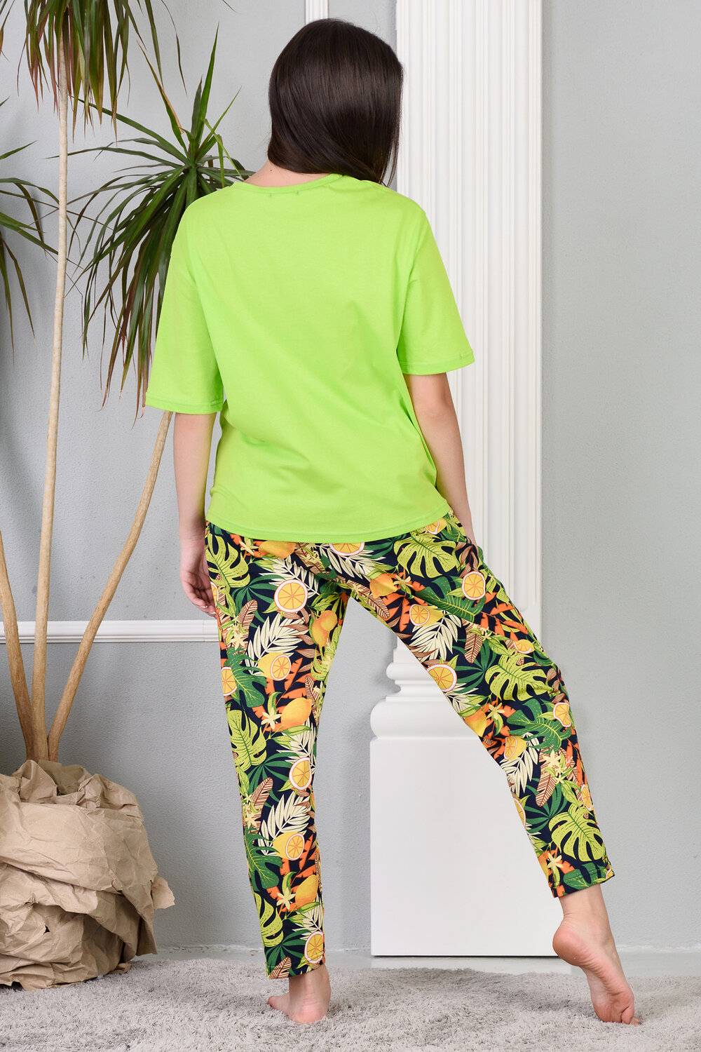 Натали Костюм 431794 Костюм Джен салатовый