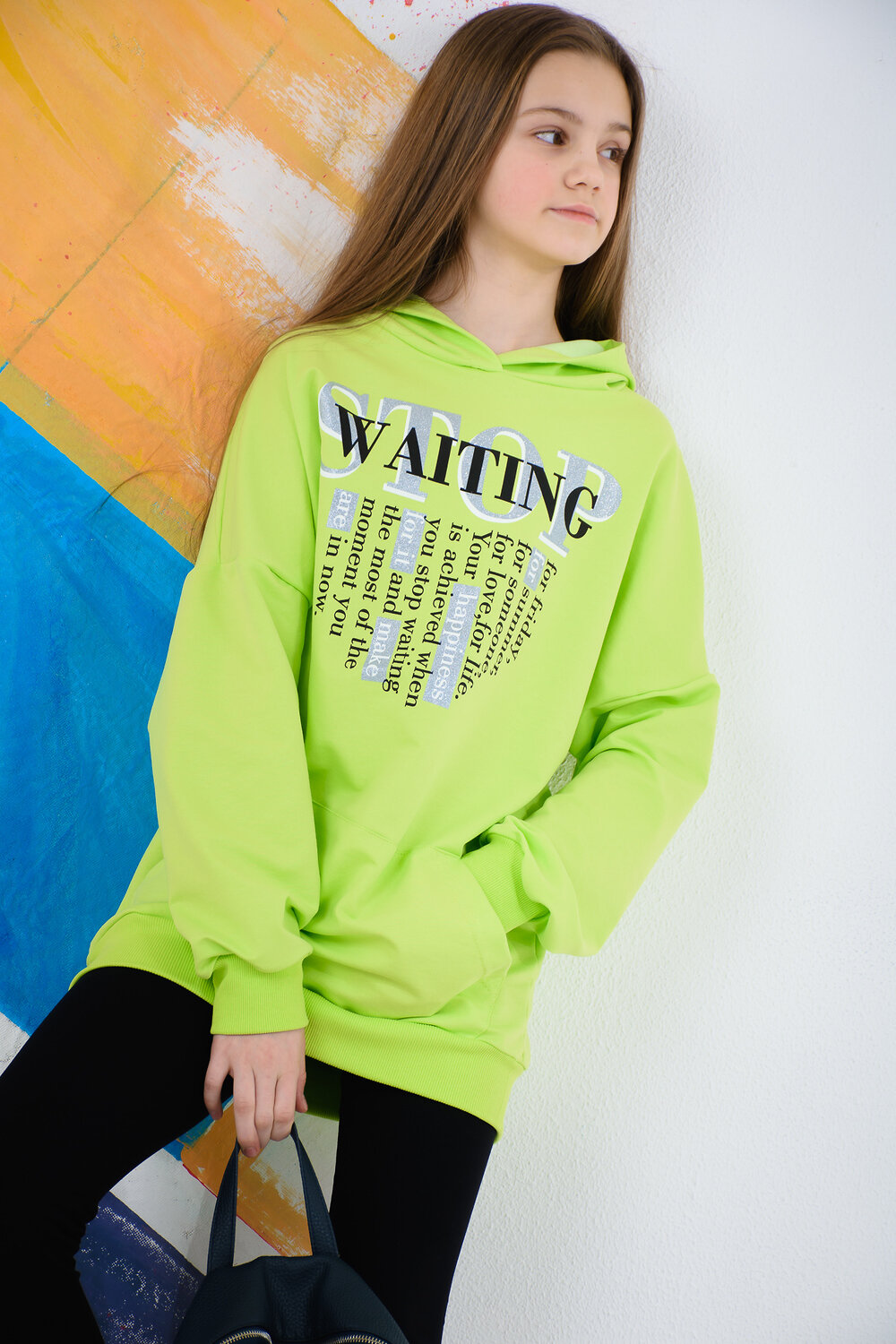 Натали Толстовка 431899 Толстовка Вилора детская салатовый