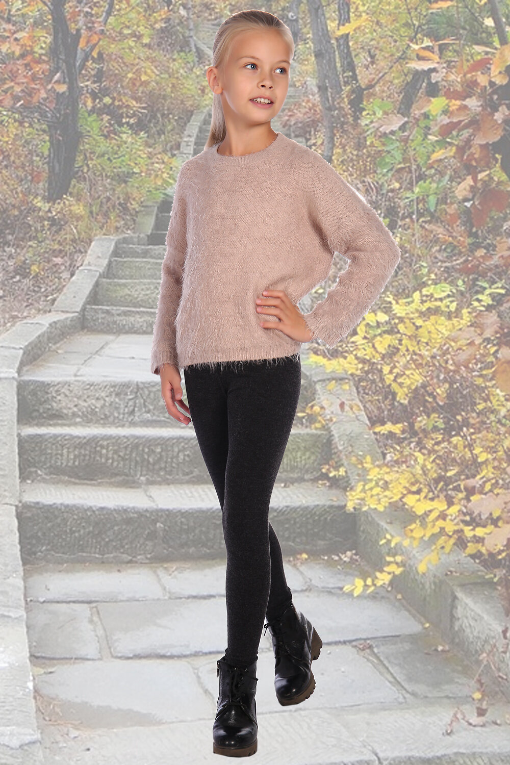 Натали Лосины 431943 Лосины Локо детские черный