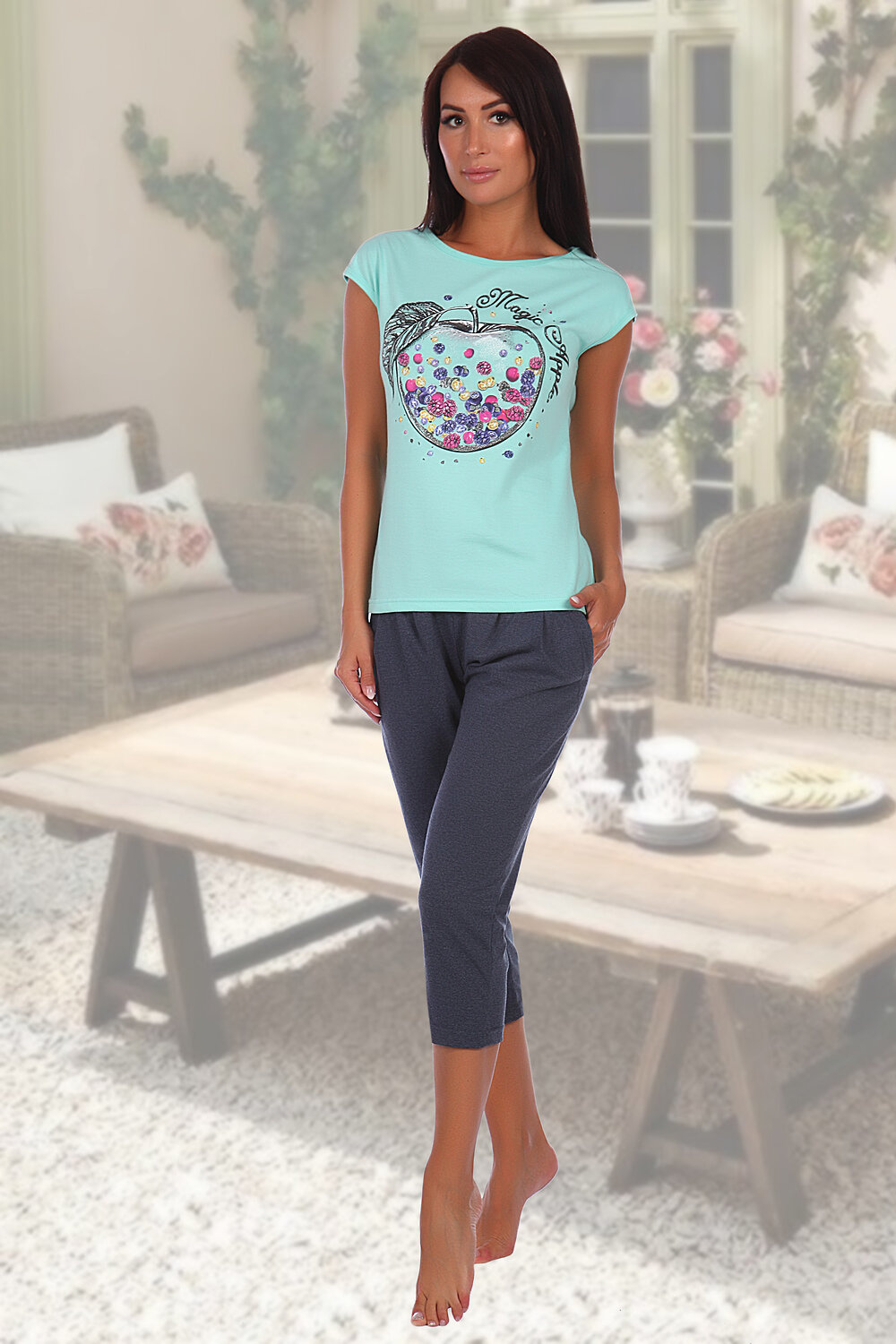 Натали Костюм 432013 Костюм Яблоко ментол