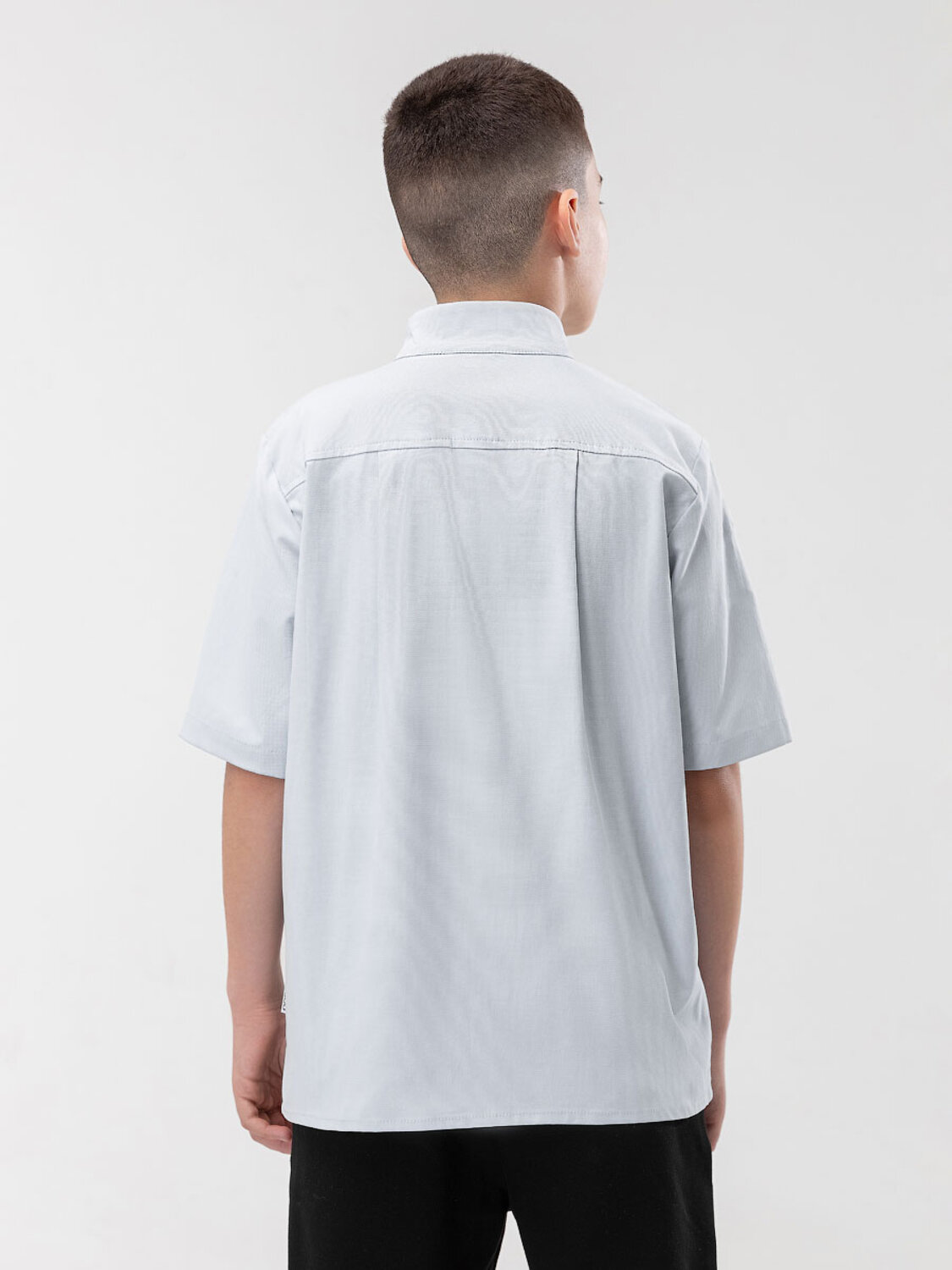 Bodo Рубашка 432697 38-37МU серо-голубой