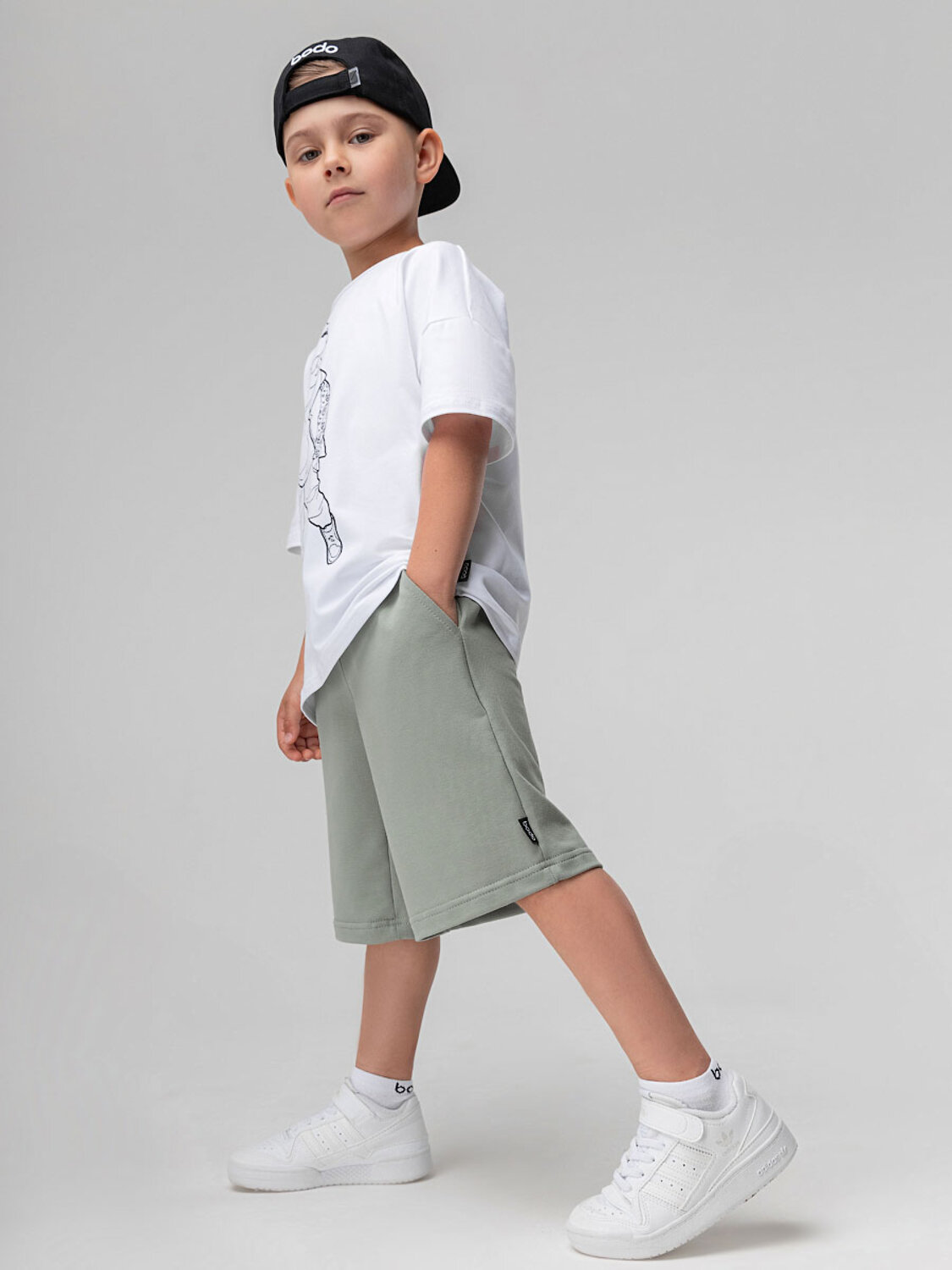 Bodo Шорты 432756 8-88МU оливковый