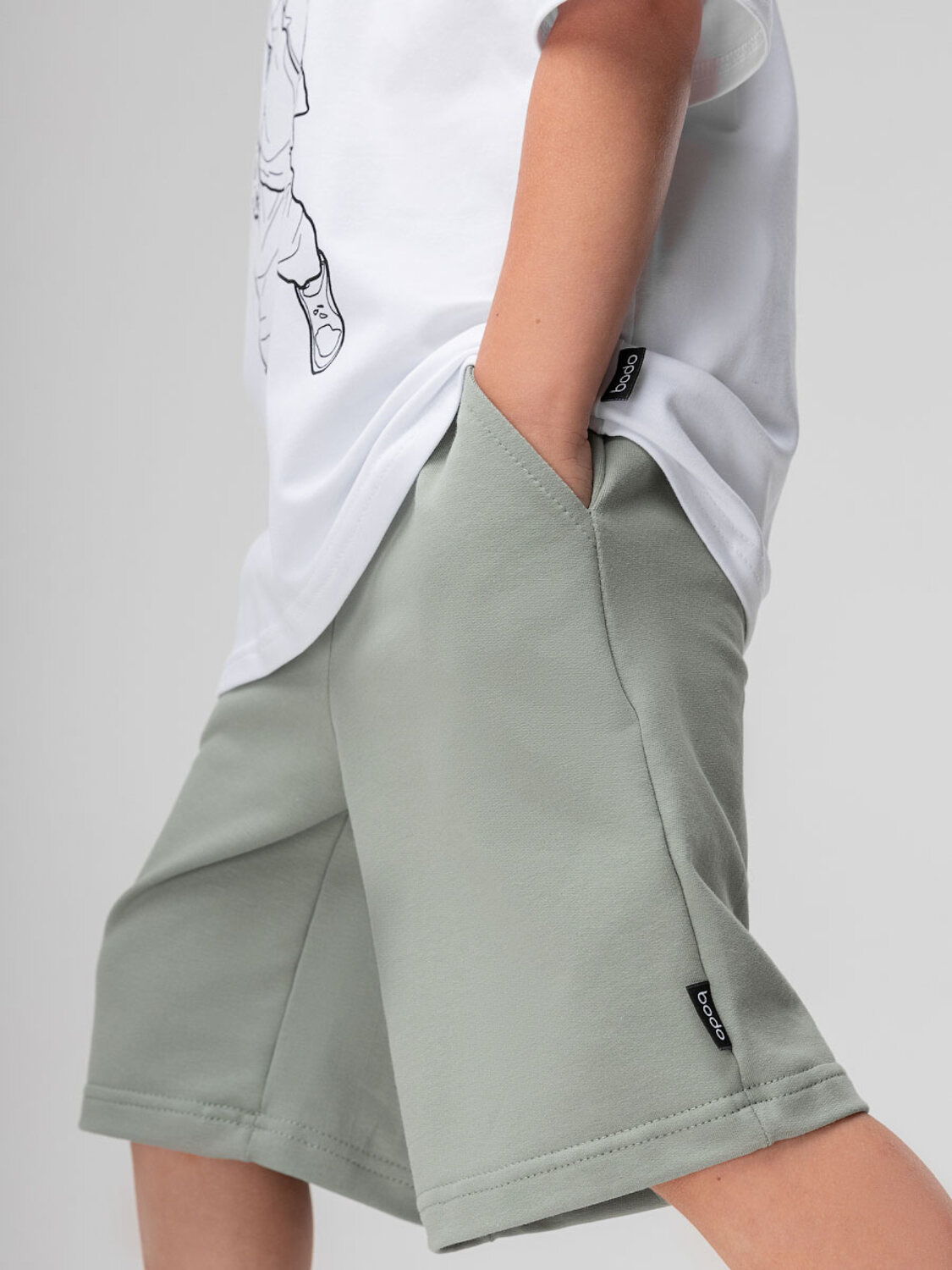 Bodo Шорты 432756 8-88МU оливковый