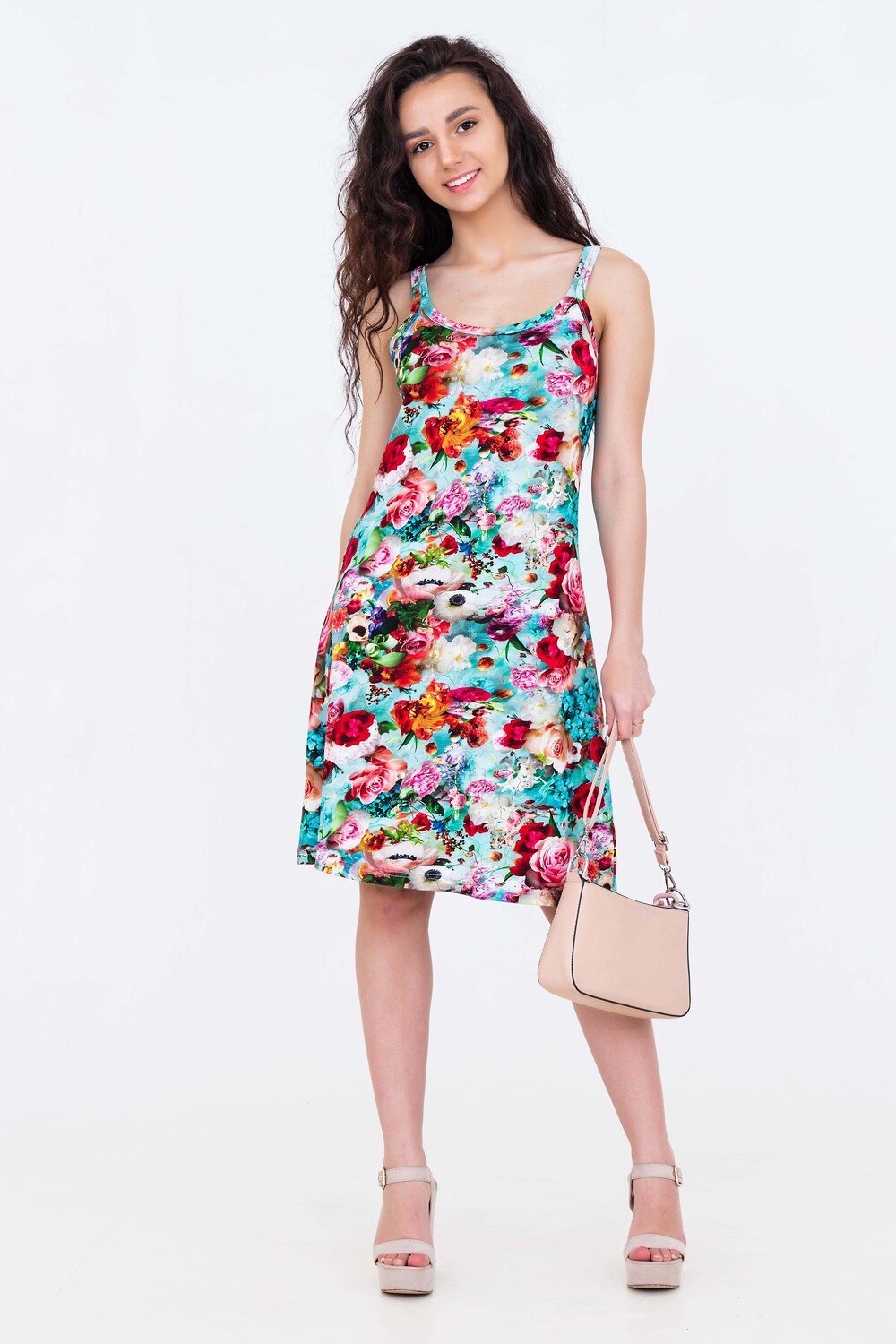 Натали Сарафан 434311 21542 цветы