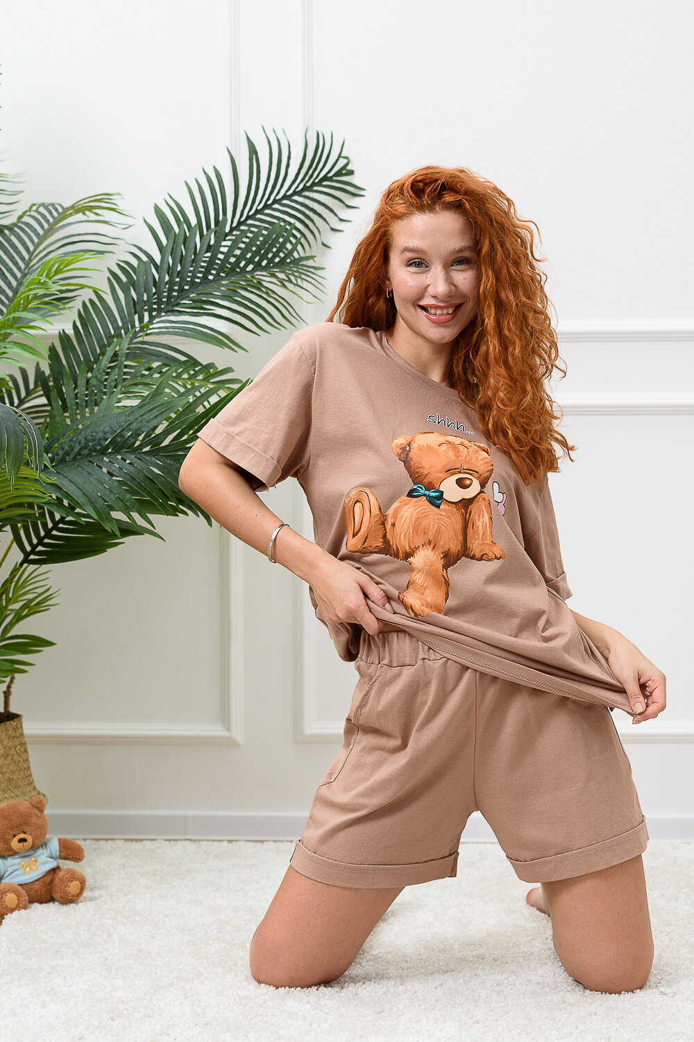 Натали Костюм 437276 8379 капучино