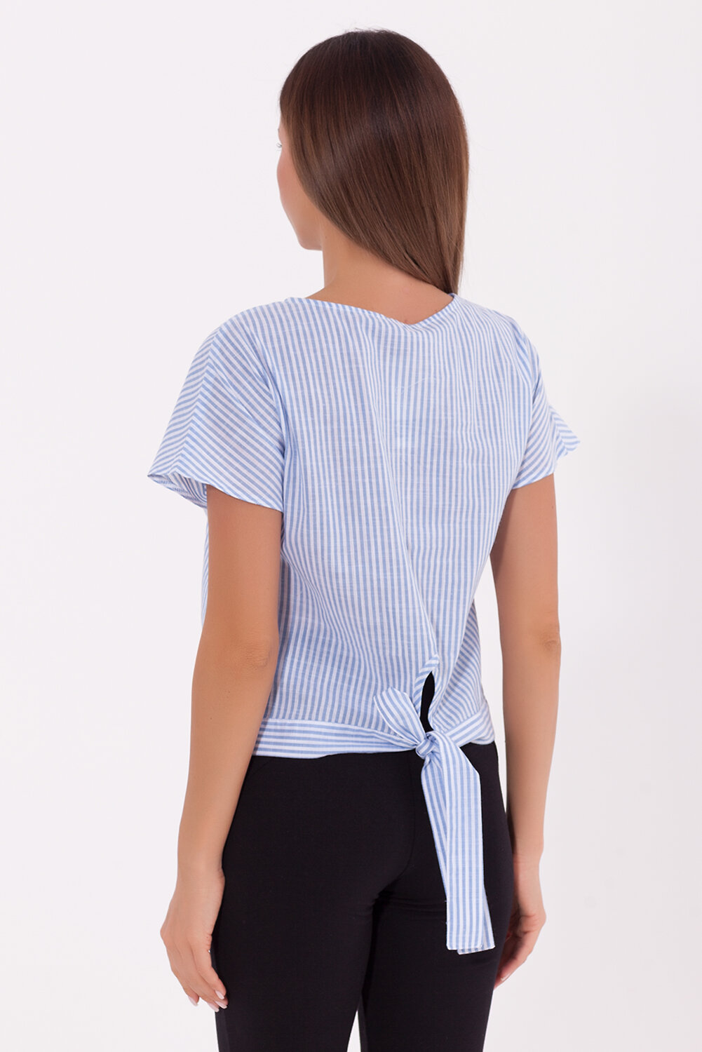 VISERDI Блузка 71331 10014-мгп 259545 Голубой