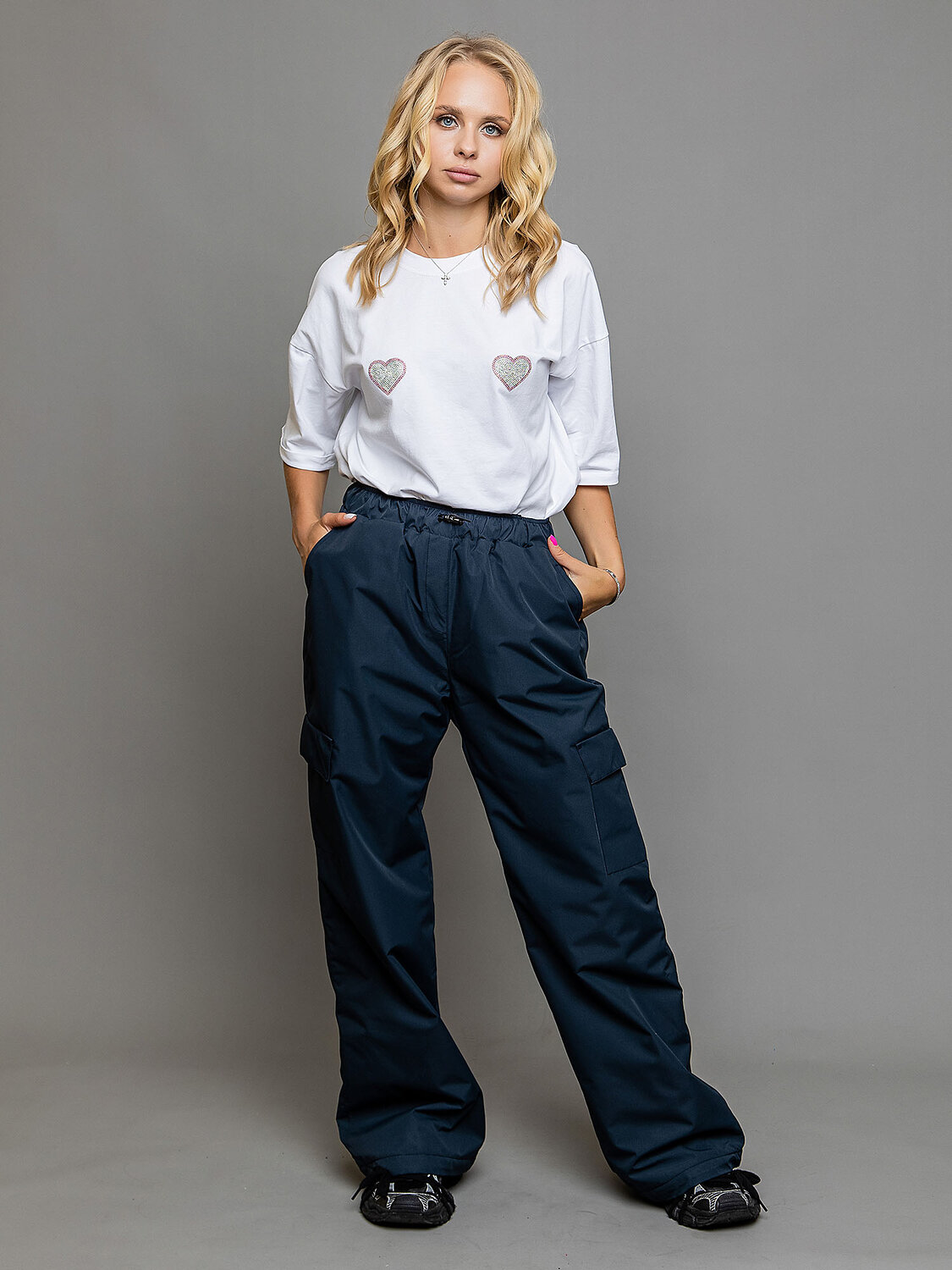 BATIK Брюки 447908 497-24з-14 Темный графит