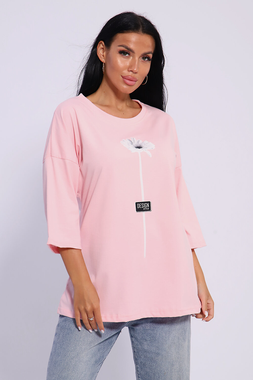 Натали Футболка 453537 50560 розовый