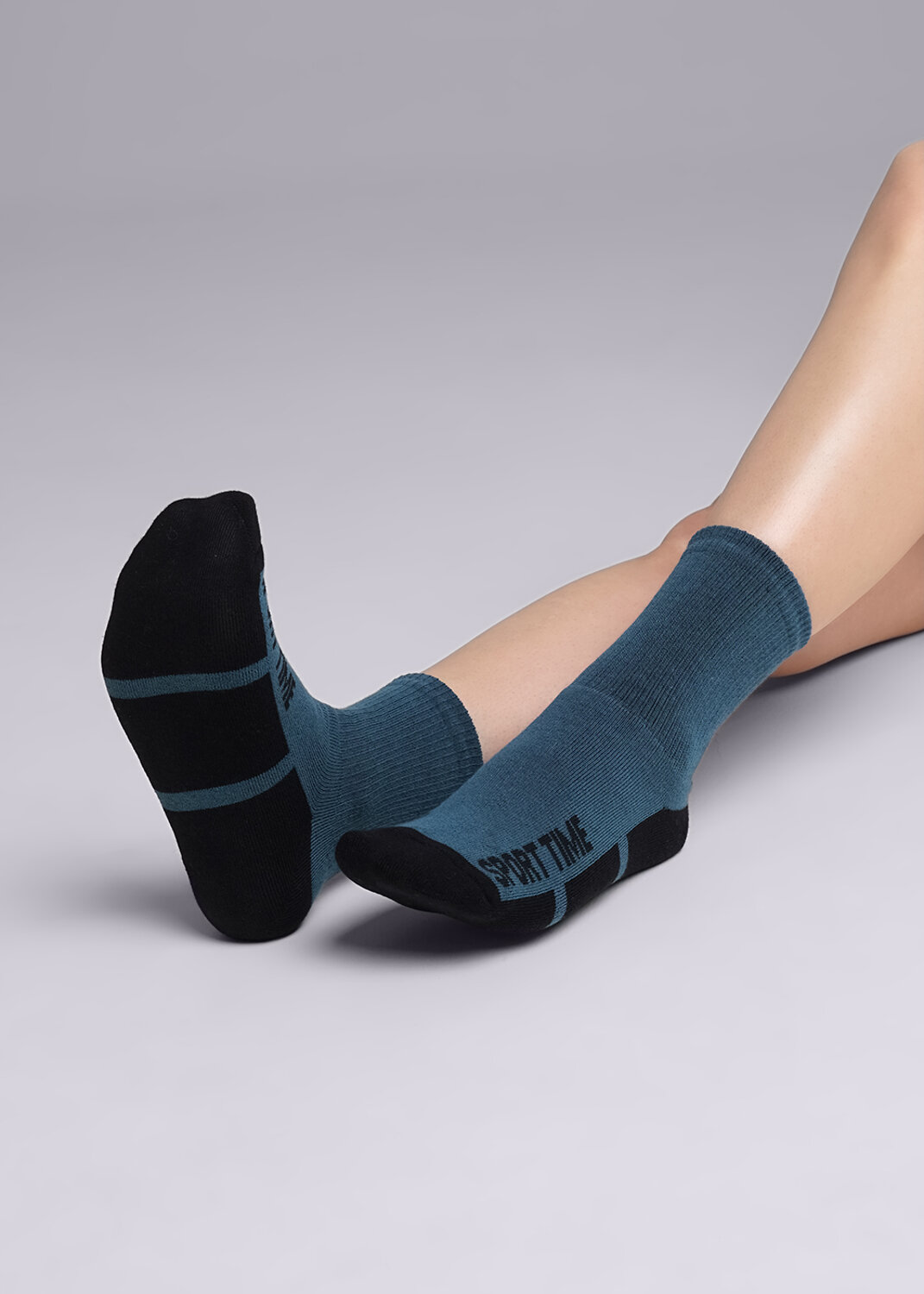 CLEVER Носки 454349 С301П 24 т.бирюзовый