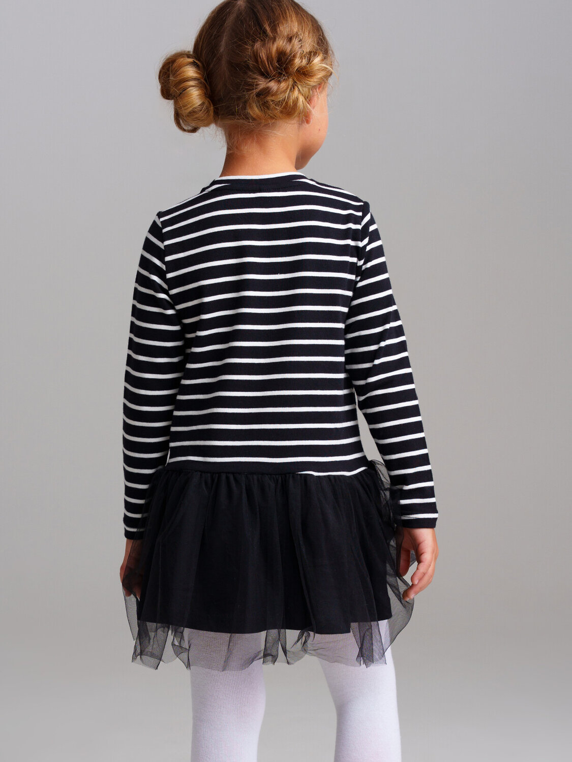 PLAYTODAY Платье 455957 32422158 черный,белый