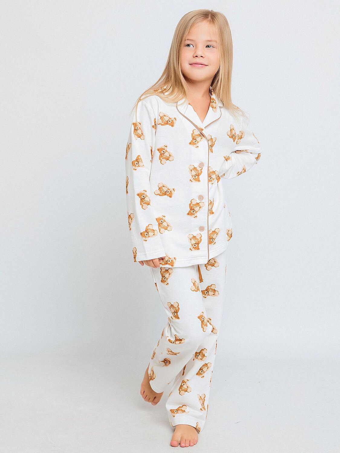 BATIK Пижама 457445 009_ОП24 Молочный