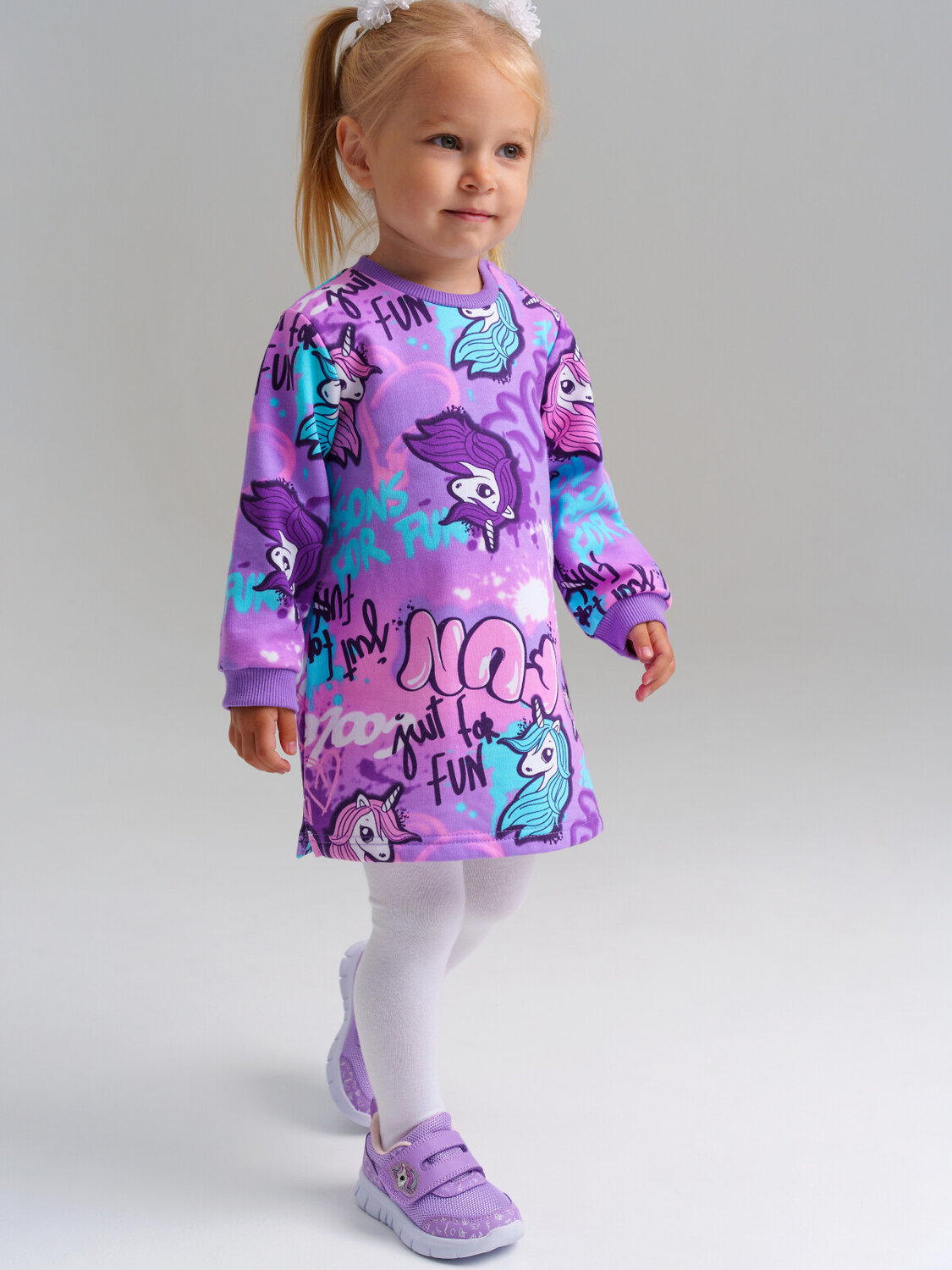 PLAYTODAY Платье 460944 32429087 разноцветный