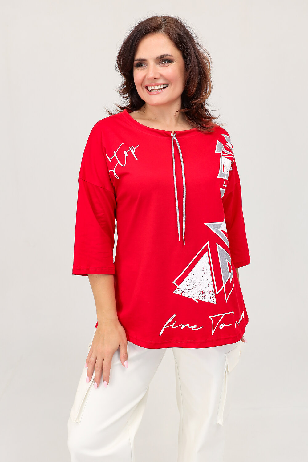 Натали Лонгслив 461579 50561 красный