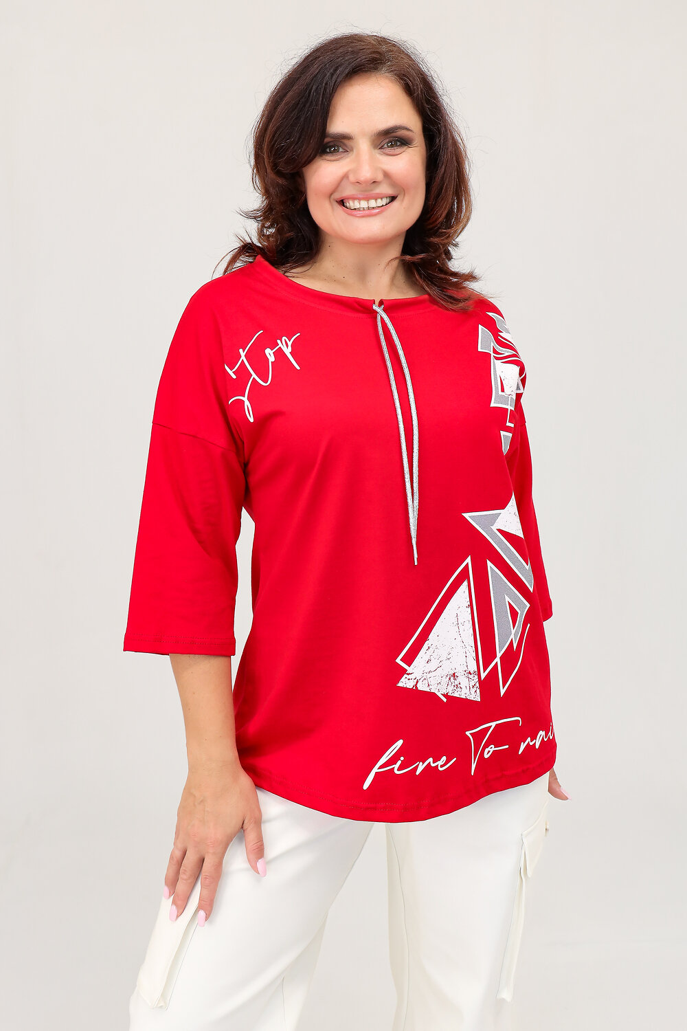 Натали Лонгслив 461579 50561 красный