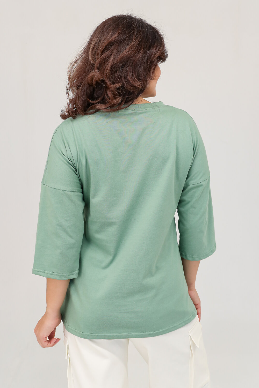 Натали Лонгслив 461583 50561 фисташковый