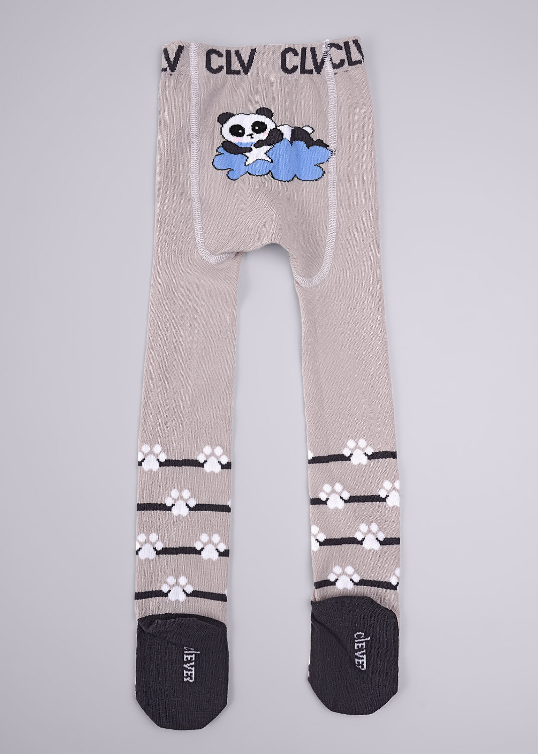 CLEVER Колготки 462688 КД197 68-86 св.серый