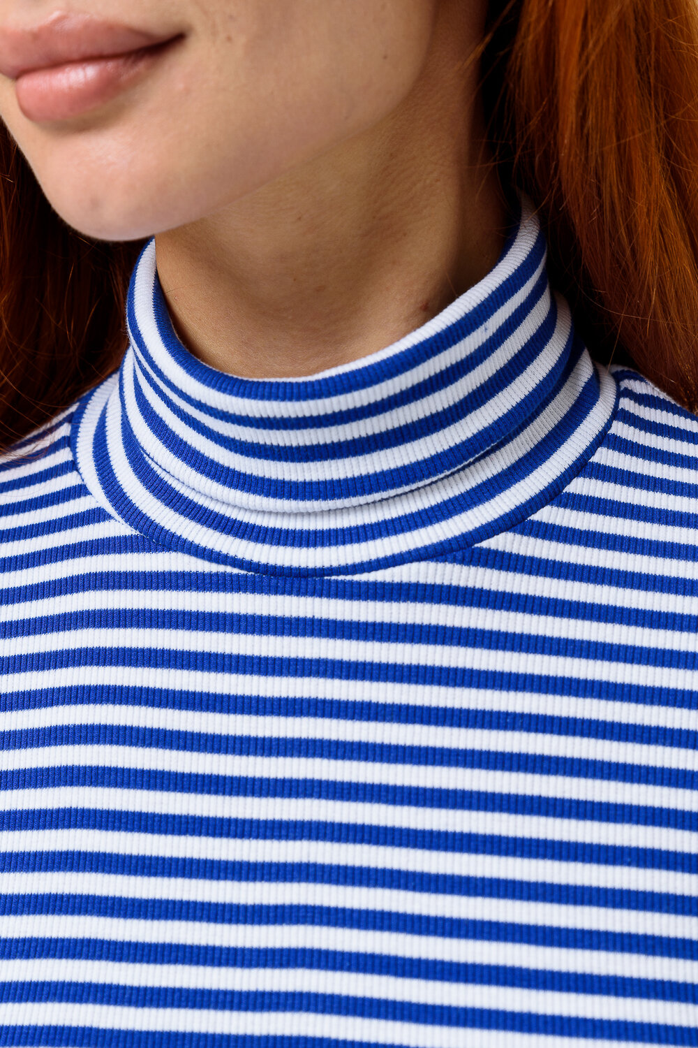 Натали Водолазка 466587 14439 полоса синий-белый