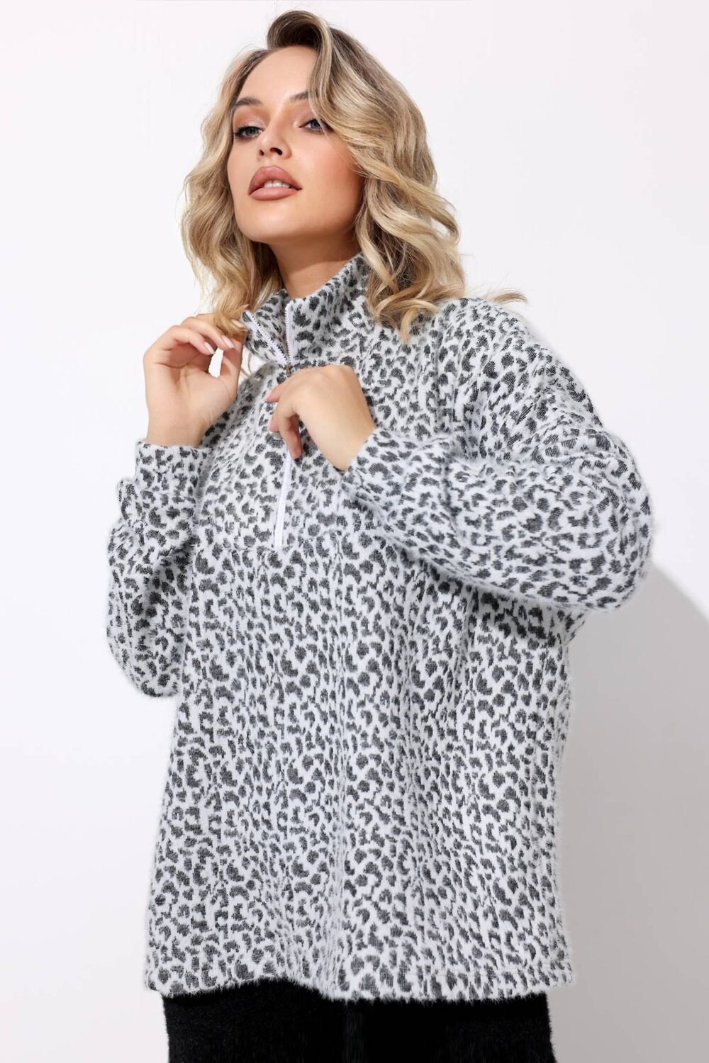 RISE Блузка 469704 4343/02 Серый