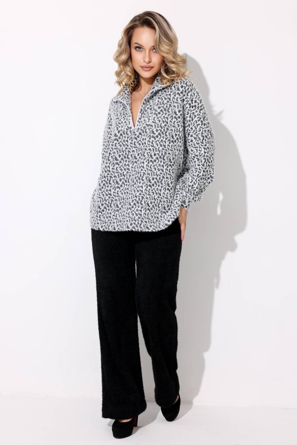 RISE Блузка 469704 4343/02 Серый