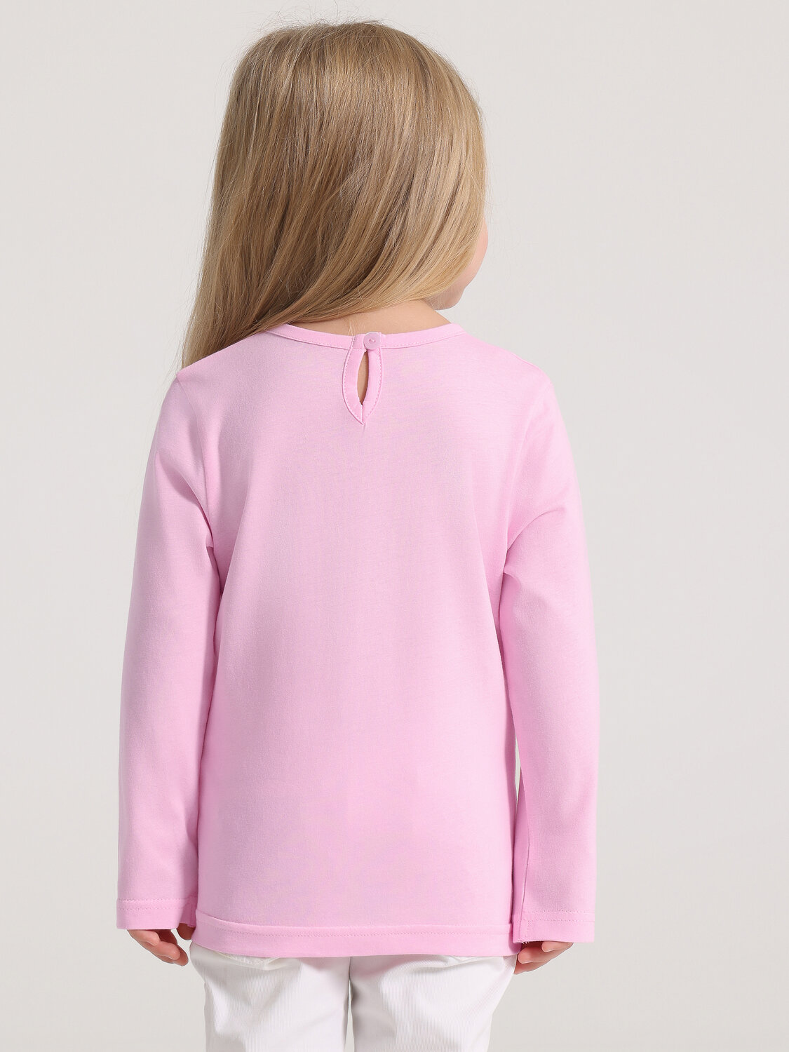 Апрель Лонгслив 472686 1ДДЛД3568001 светло-розовый