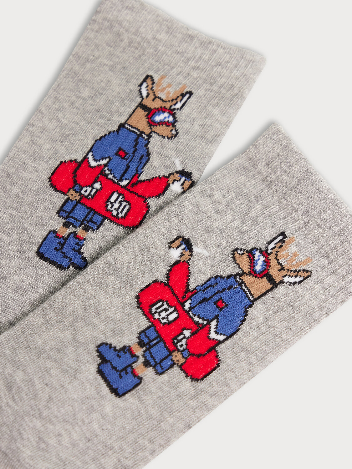 MARK FORMELLE Мужские носки 477666 107K-2976 серый меланж