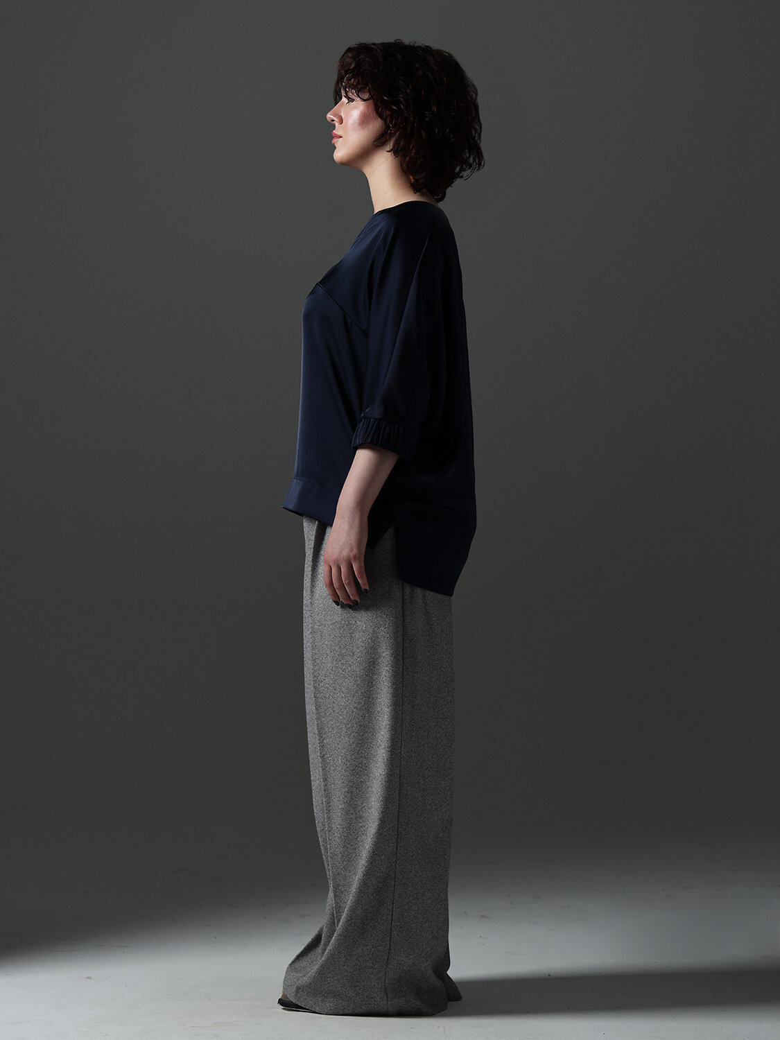 DIMMA Блузка 478028 2519 Темно-синий