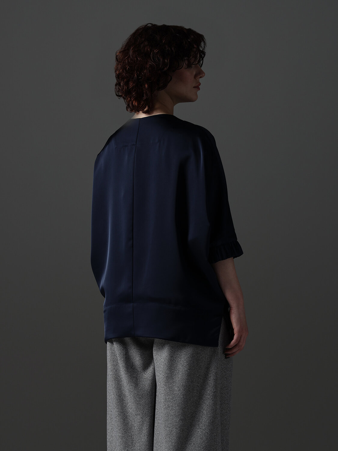 DIMMA Блузка 478028 2519 Темно-синий