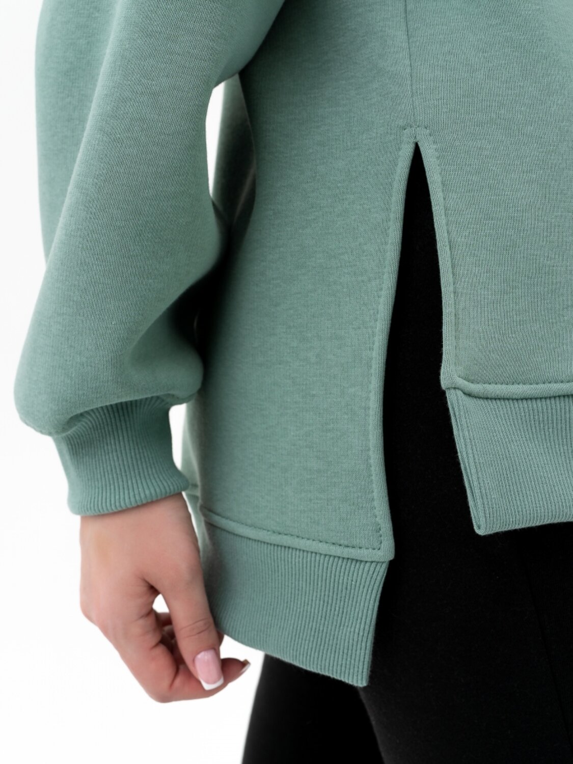 Binita Свитшот 487860 1154-6 серо-мятный