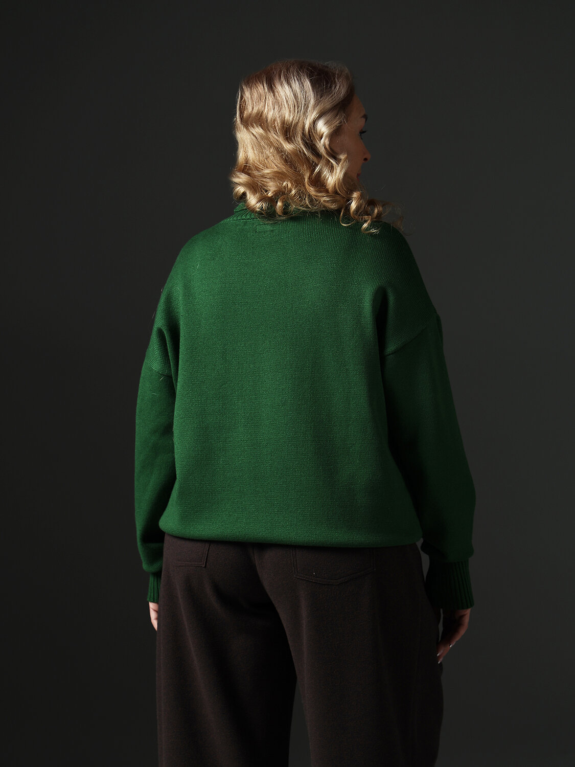 DIMMA Свитер 492671 2549 Темно-зеленый