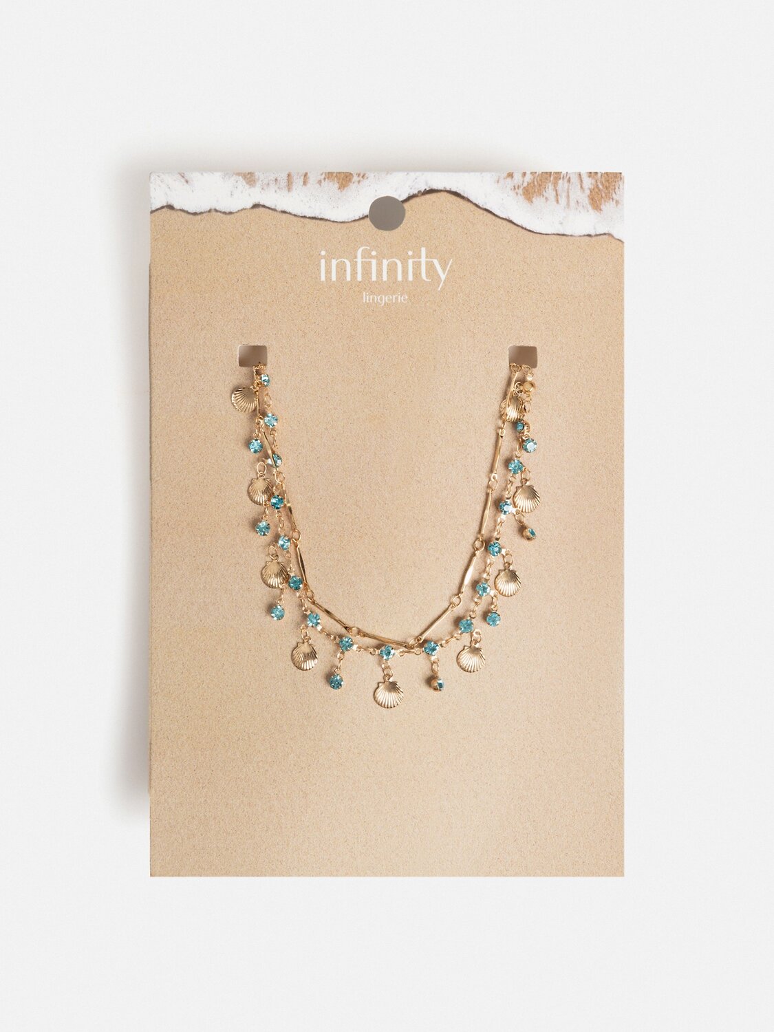 Infinity Lingerie Колье 499708 31206230004 золотистый