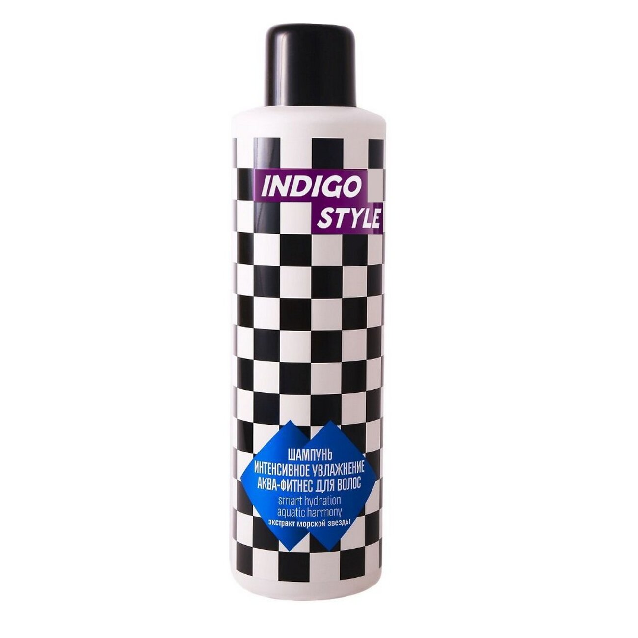 Indigo Style Шампунь интенсивное увлажнение аква-фитнес для волос, 1000 мл 516578 2972 
