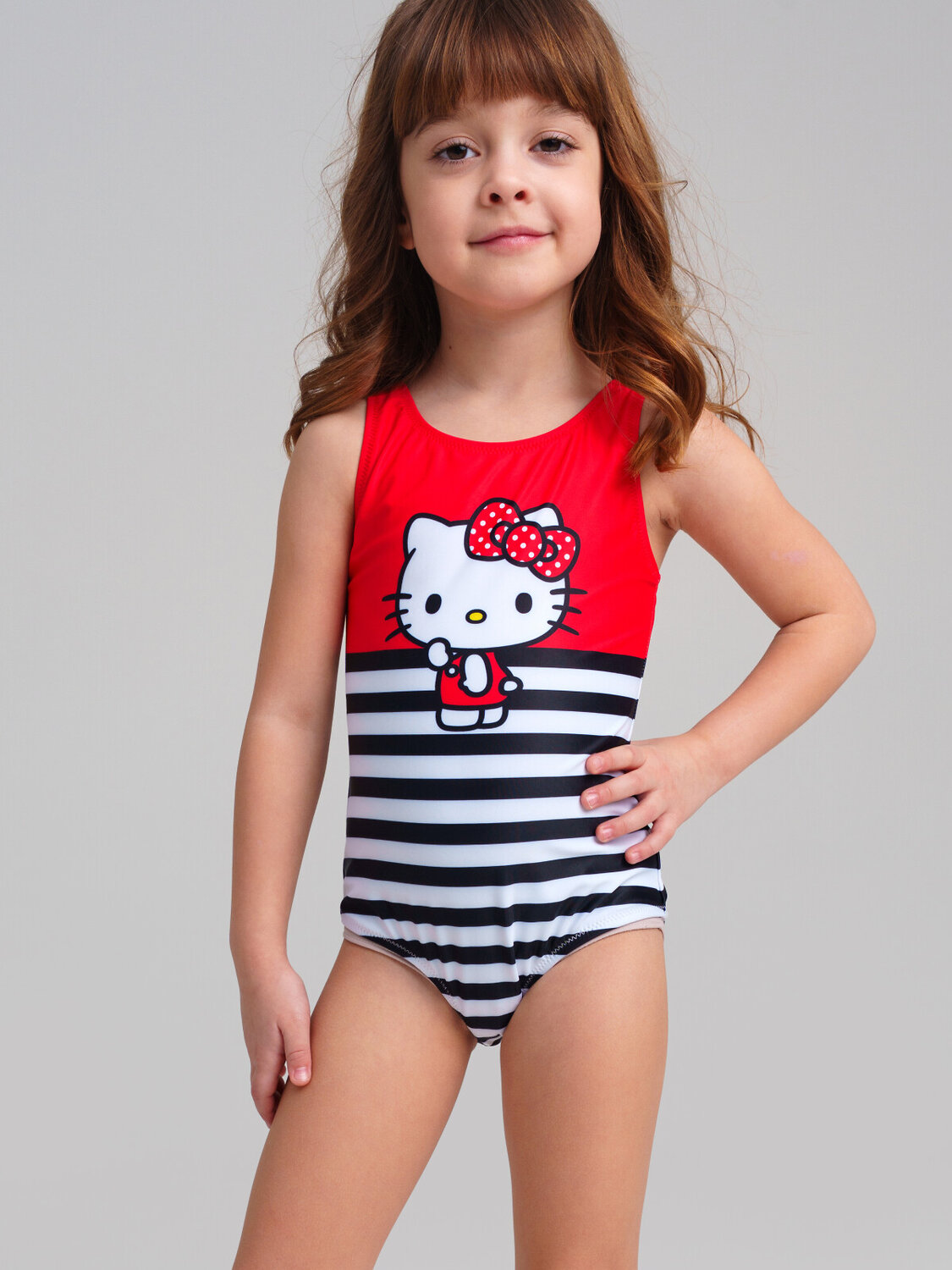 PLAYTODAY Купальник 536721 12542091 красный,белый,черный