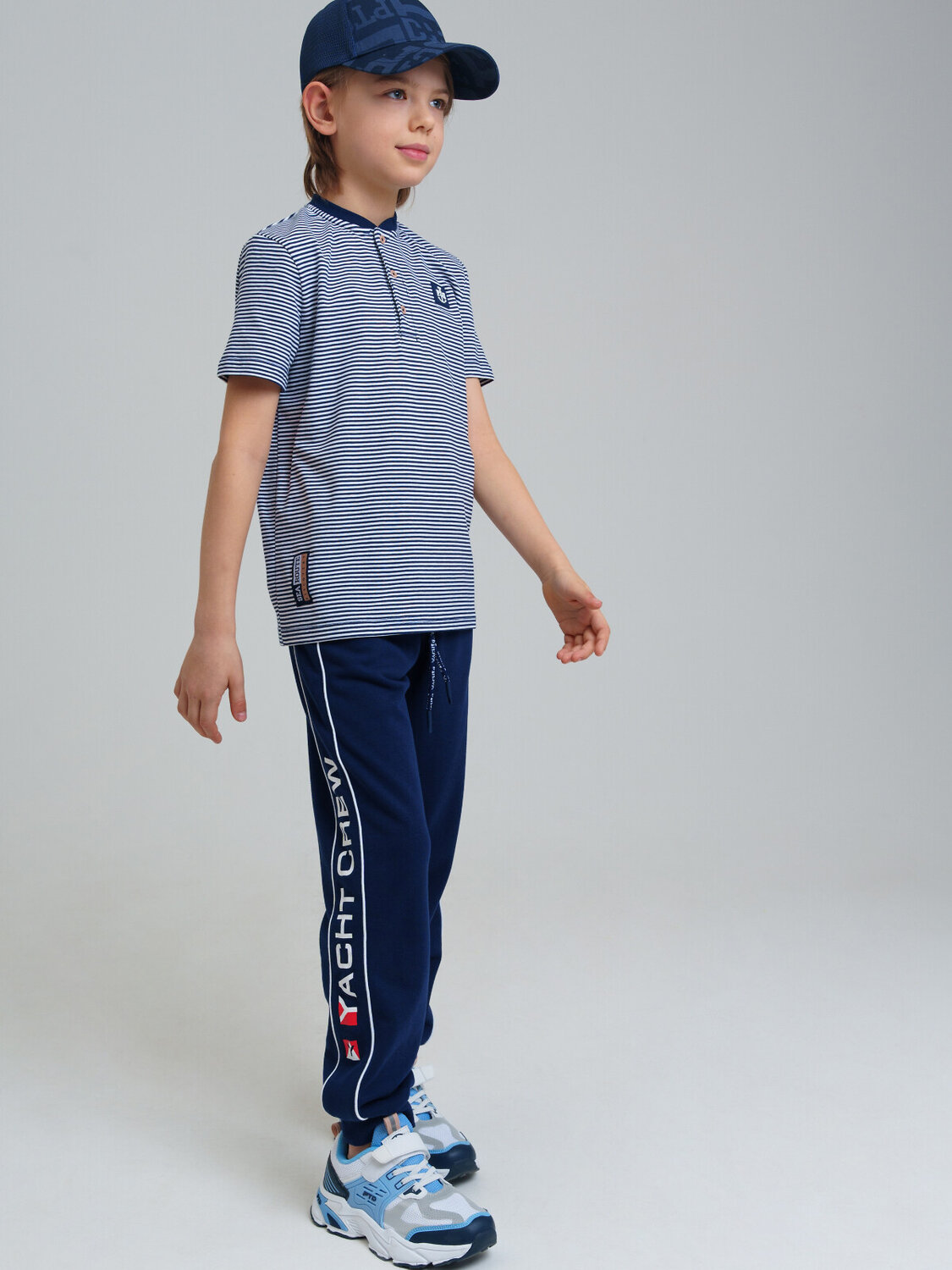 PLAYTODAY Джемпер 536733 12511318 тёмно-синий,белый