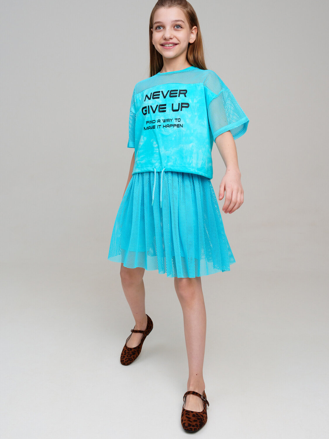 PLAYTODAY Юбка-шорты 536795 12521375 голубой