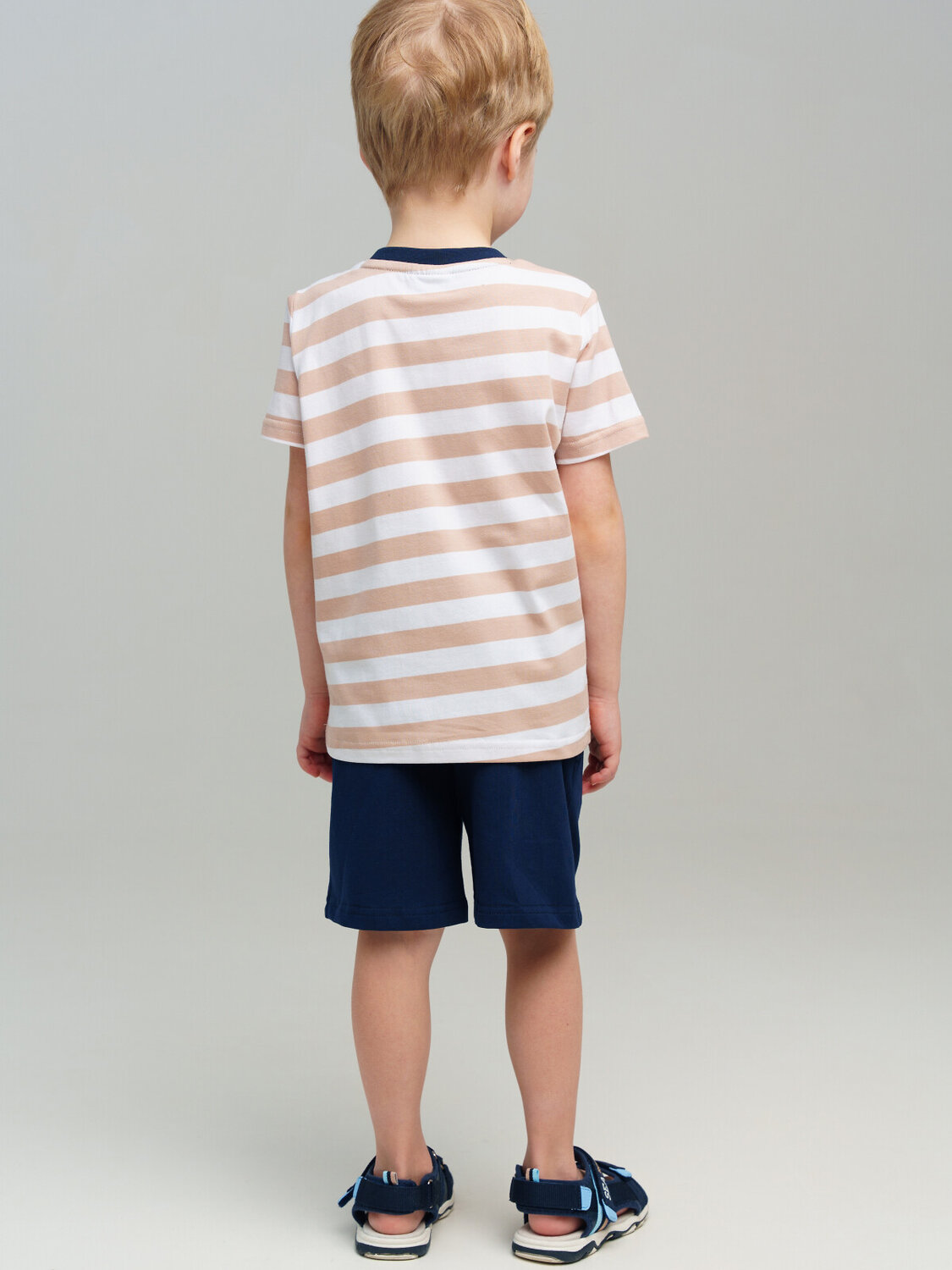 PLAYTODAY Комплект 536837 12512384 тёмно-синий,бежевый,белый