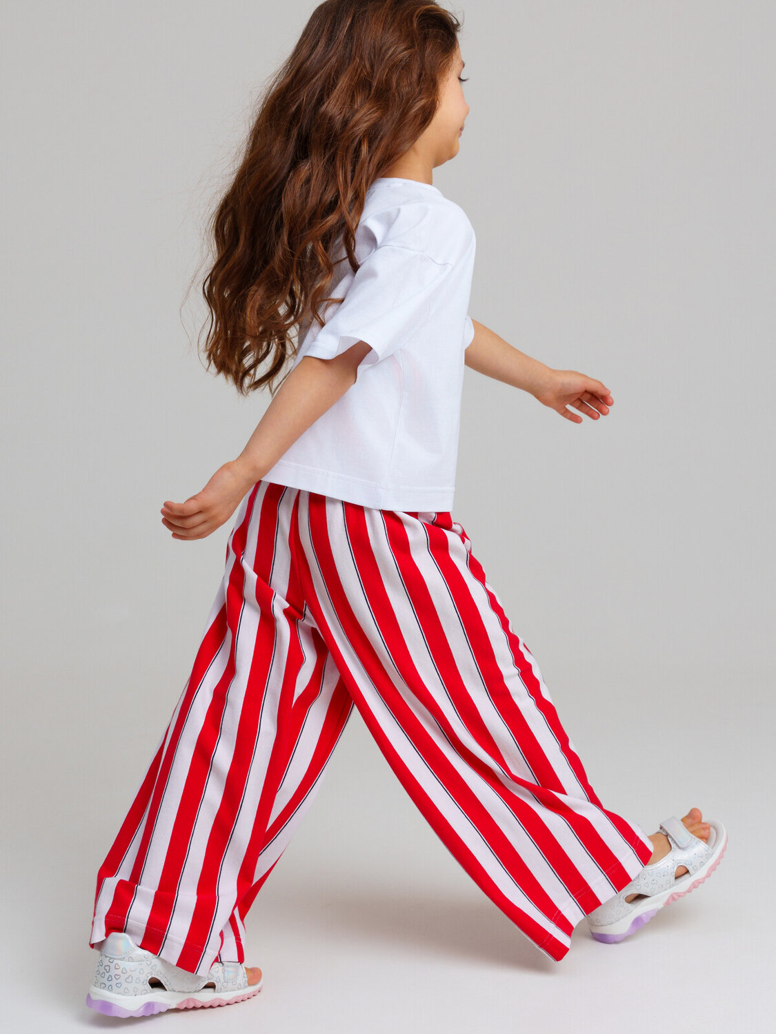 PLAYTODAY Брюки 536854 12522169 белый,красный