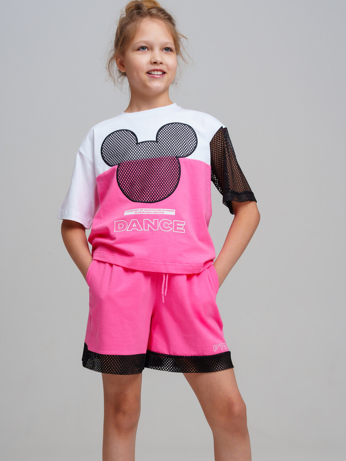 PLAYTODAY Комплект 536860 12521508 черный,белый,фуксия