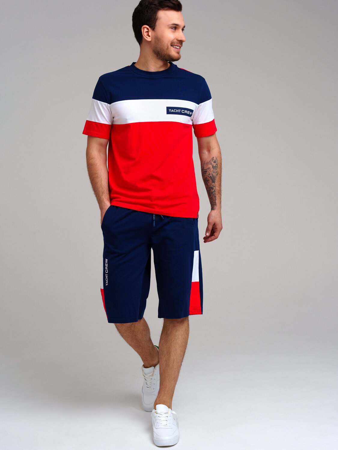 PLAYTODAY Комплект 537012 12456015 тёмно-синий,красный,белый