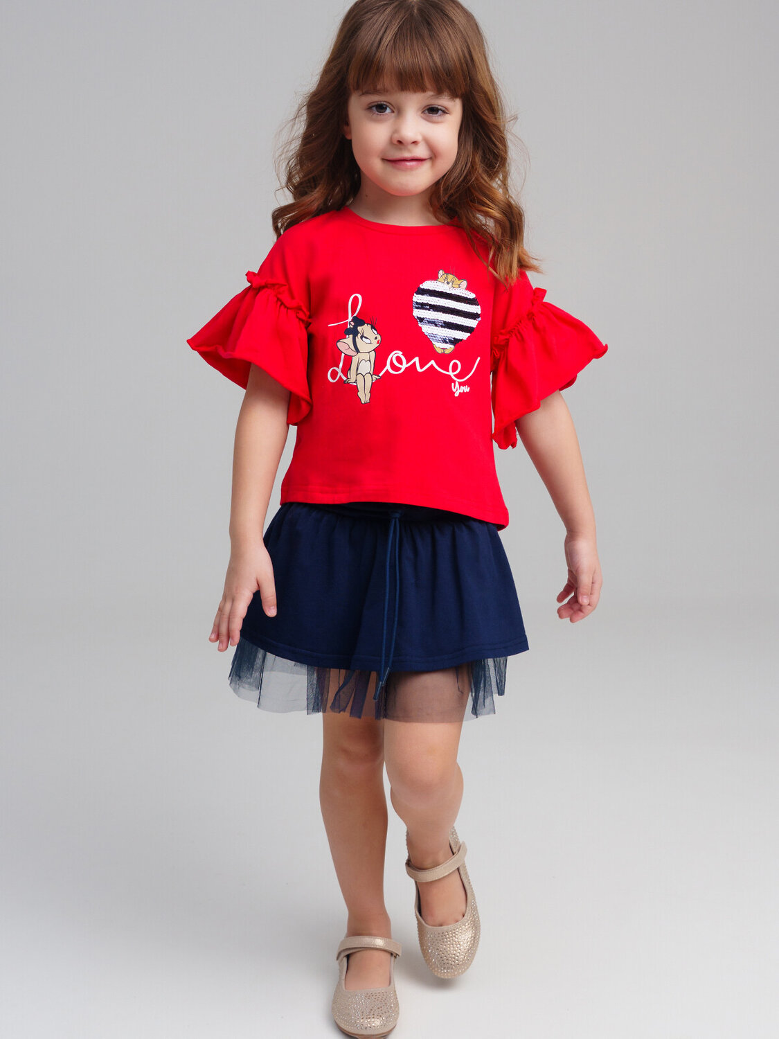 PLAYTODAY Фуфайка 537233 12542109 красный