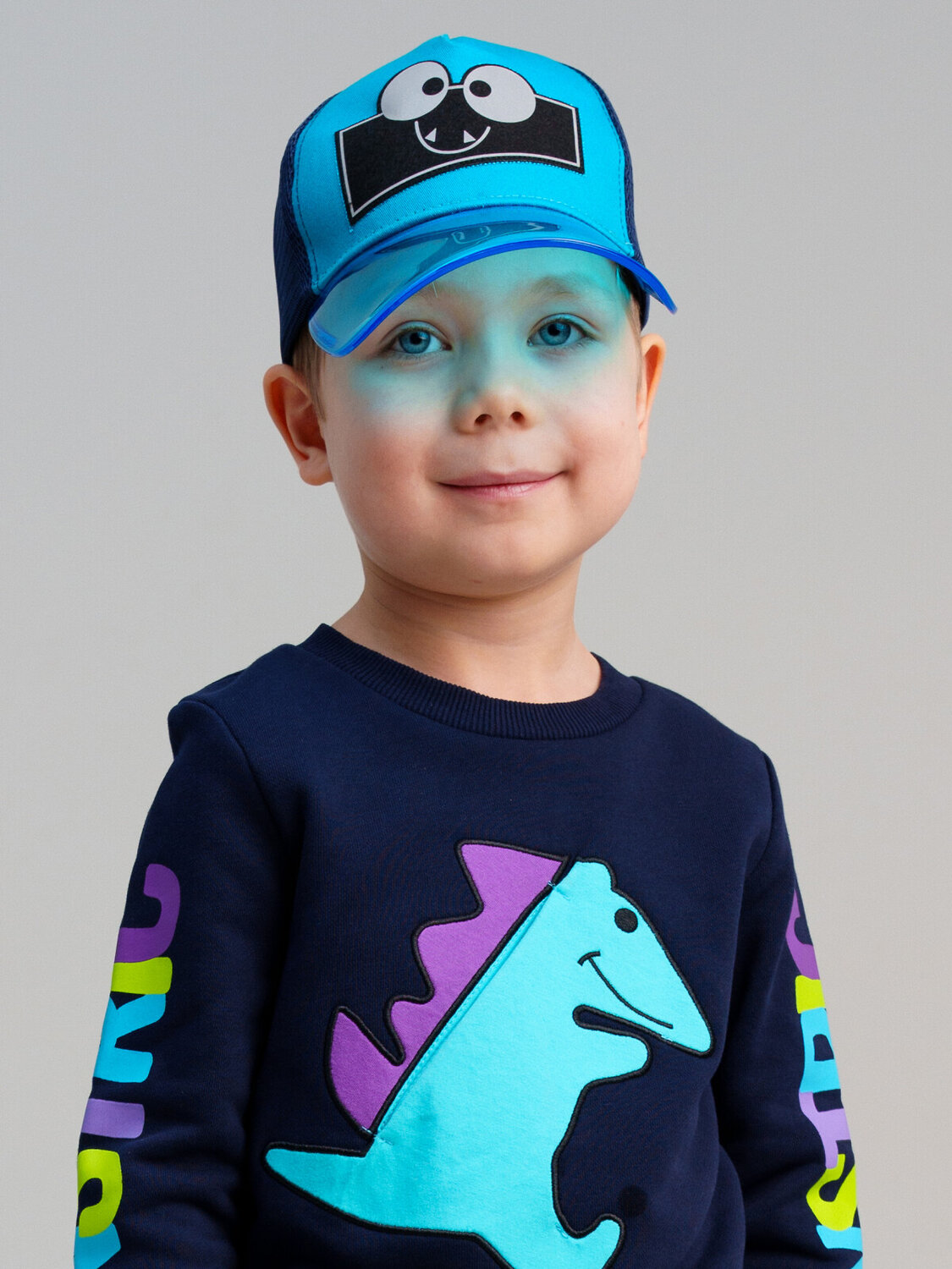 PLAYTODAY Кепка 537392 12512063 тёмно-синий,голубой