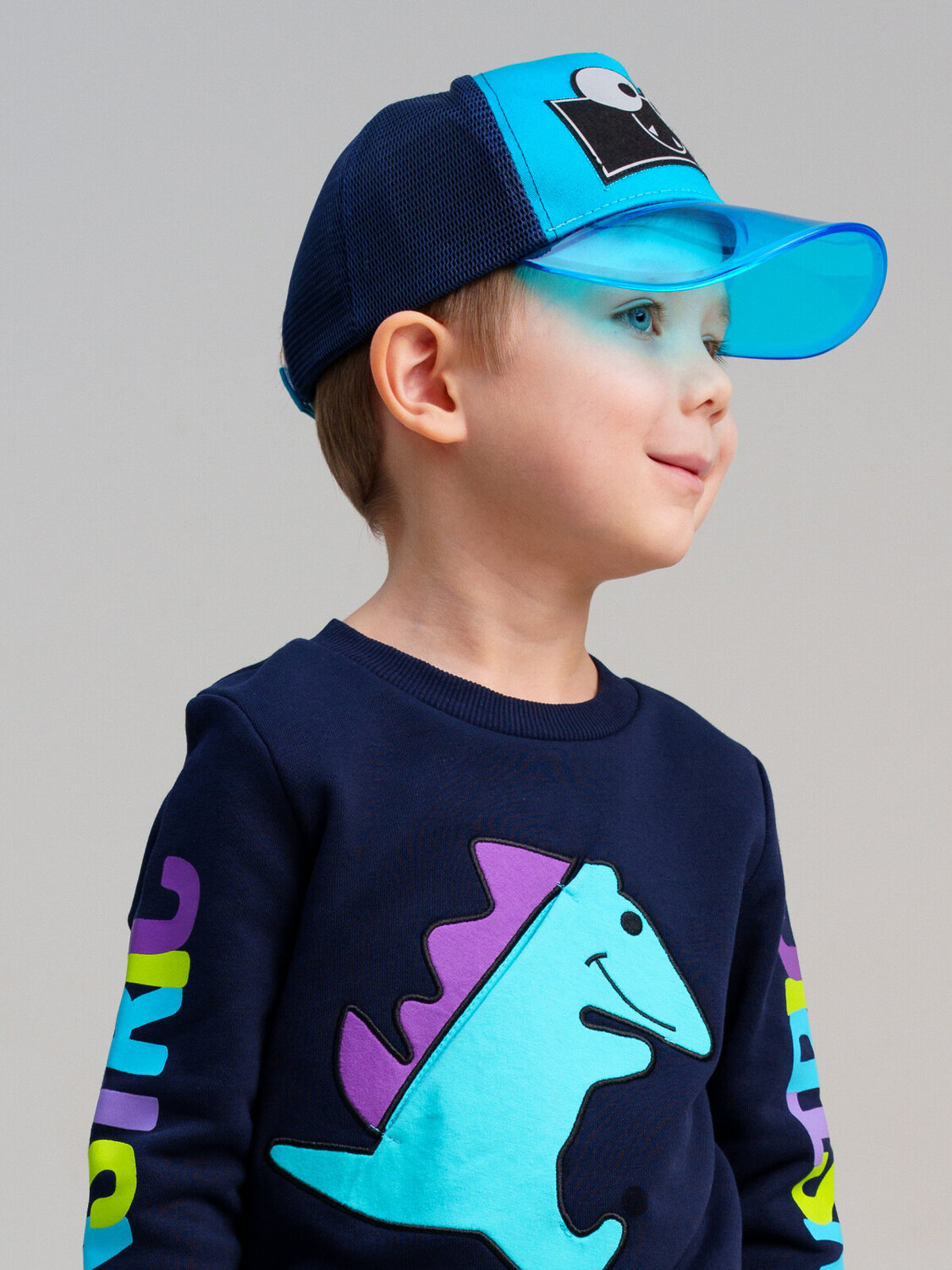 PLAYTODAY Кепка 537392 12512063 тёмно-синий,голубой