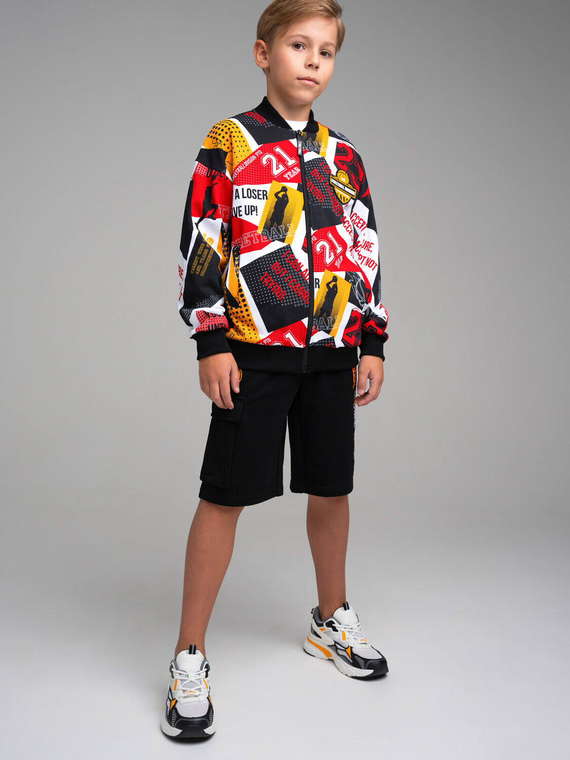 PLAYTODAY Толстовка 537538 12511043 разноцветный