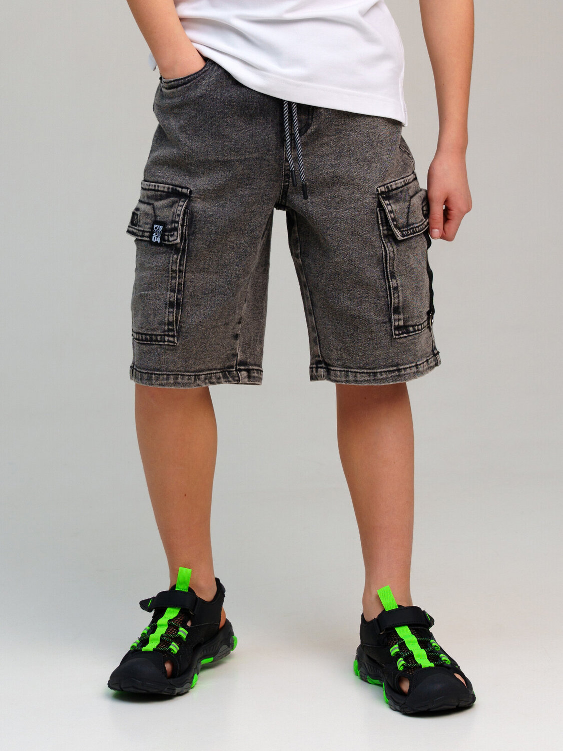 PLAYTODAY Шорты 537541 12511088 светло-серый