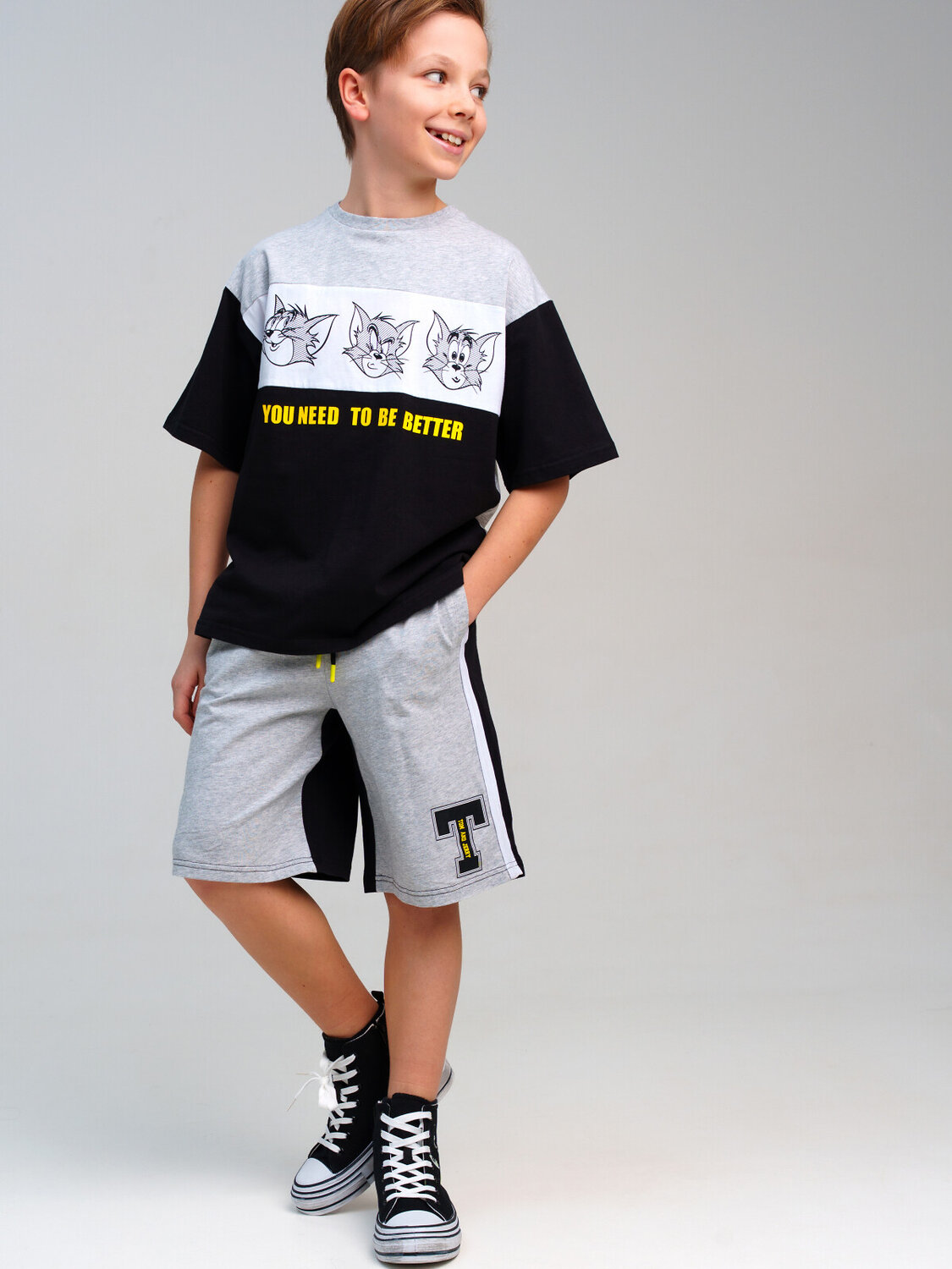 PLAYTODAY Комплект 537614 12531050 серый,черный,белый