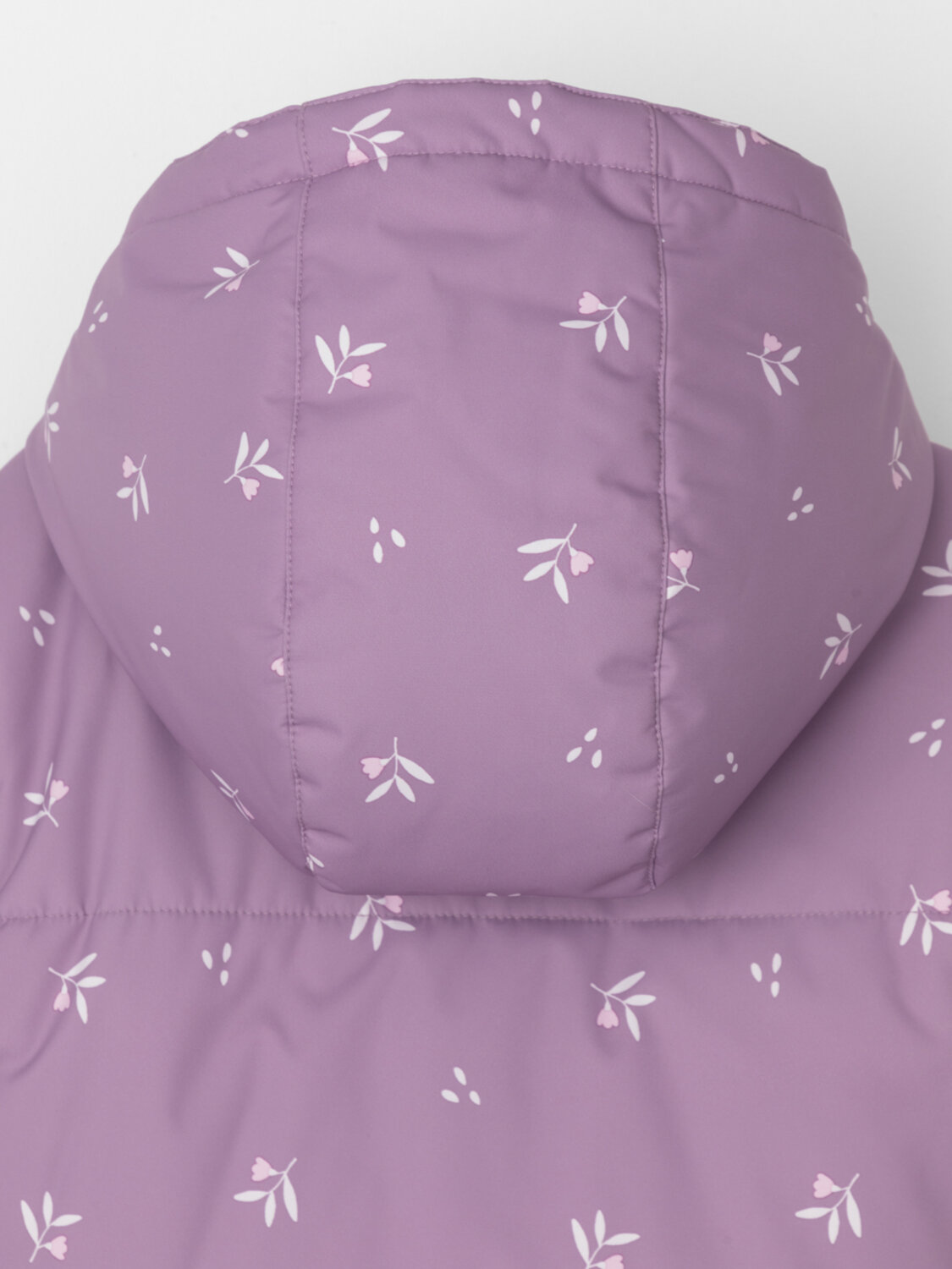 CROCKID Куртка 542260 ВК 38119/н/2 ГР насыщенный виноград, мини цветы