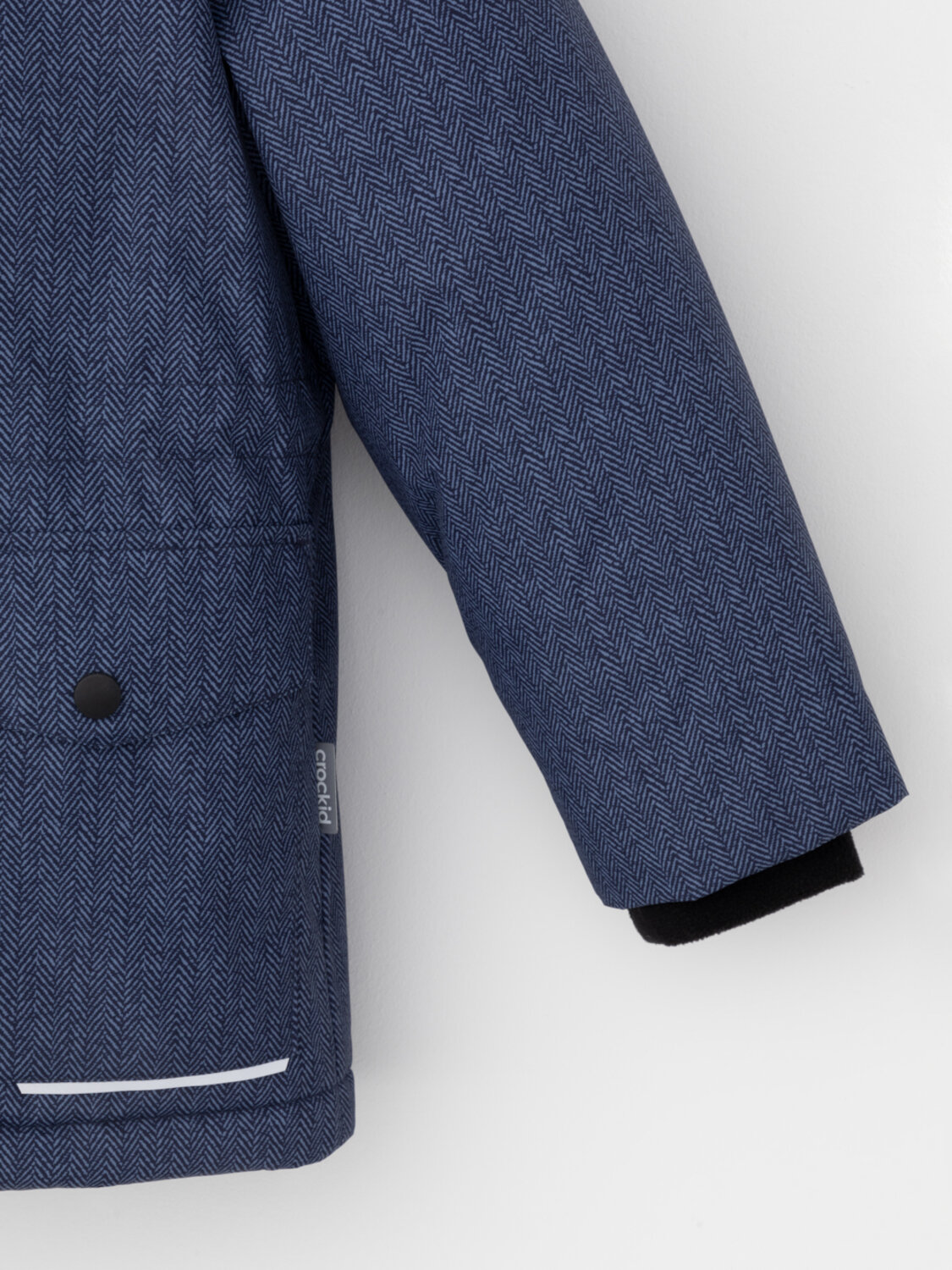 CROCKID Куртка 542263 ВК 36107/н/1 ГР синий, твид