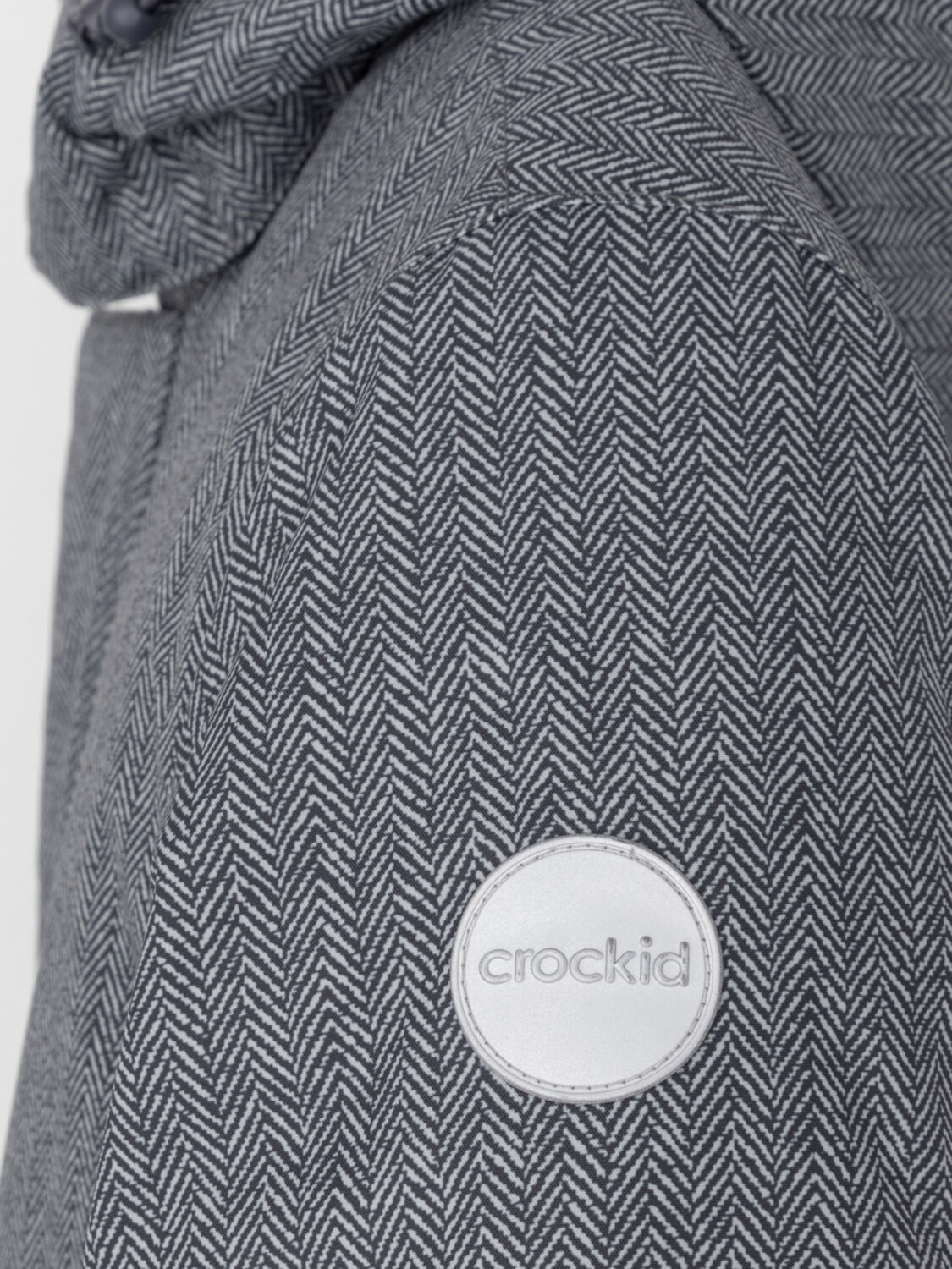 CROCKID Куртка 542264 ВК 36107/н/2 ГР серый, твид